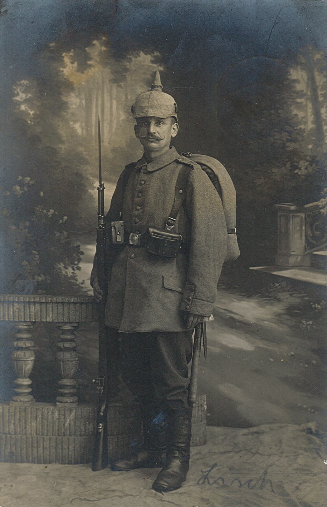 Postkarte von Hermann Lisch an seinen Vater Hermann Otto, 27.09.1916 (Museum Wolmirstedt RR-F)