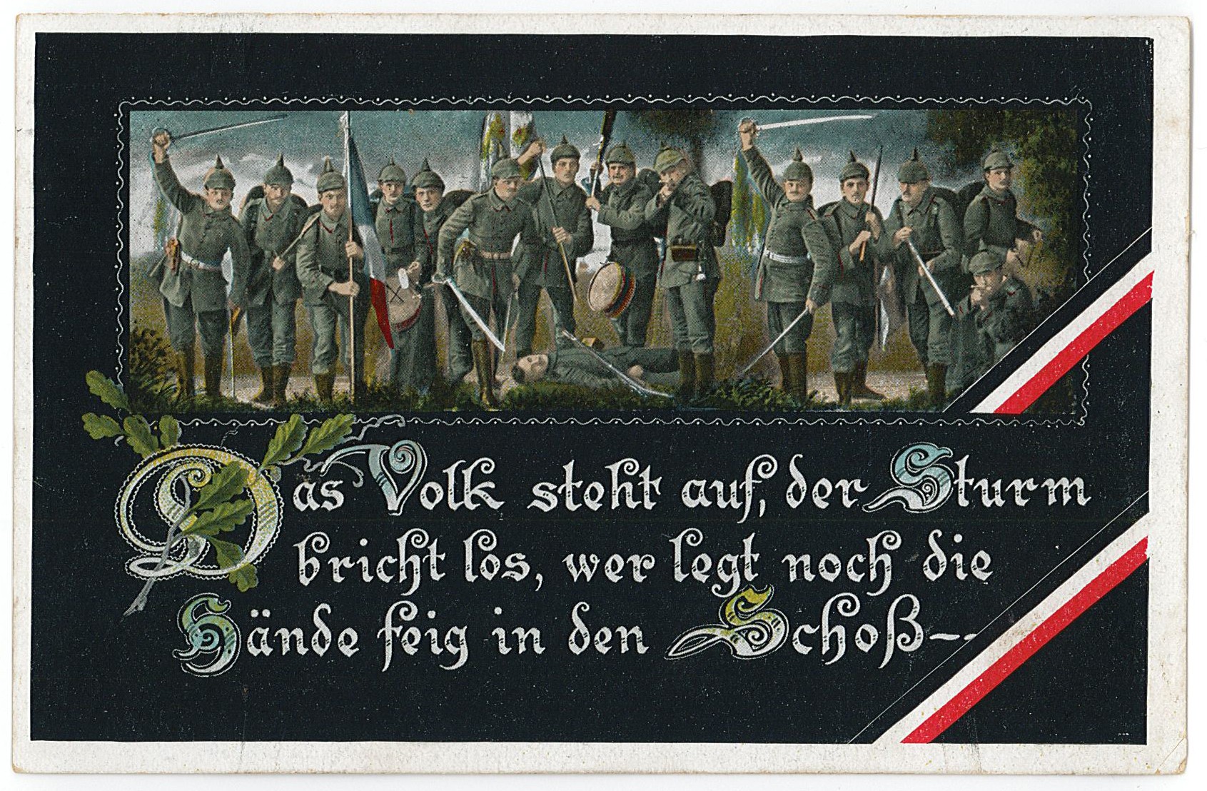 Postkarte von Hermann Lisch an seinen Vater Hermann Otto, 29.11.1915 (Museum Wolmirstedt RR-F)