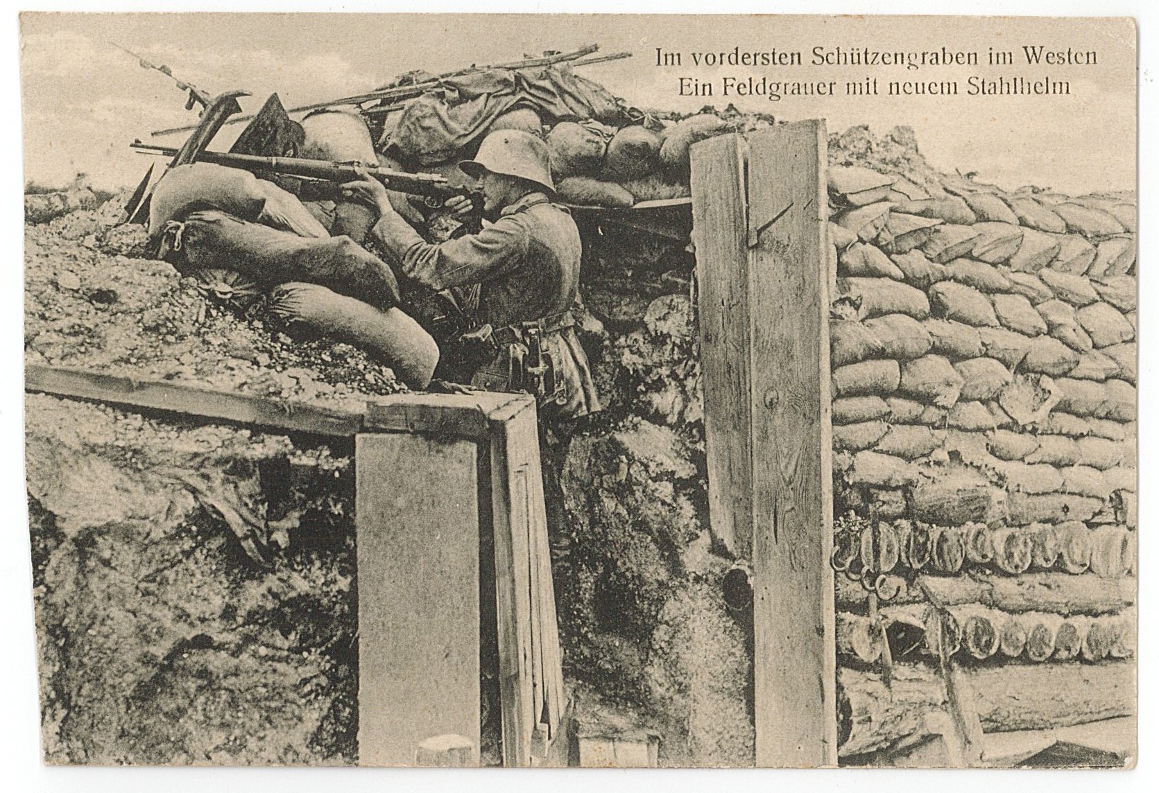 Postkarte von Erich Otto an seinen Vater Hermann Otto, 26.02.1918 (Museum Wolmirstedt RR-F)