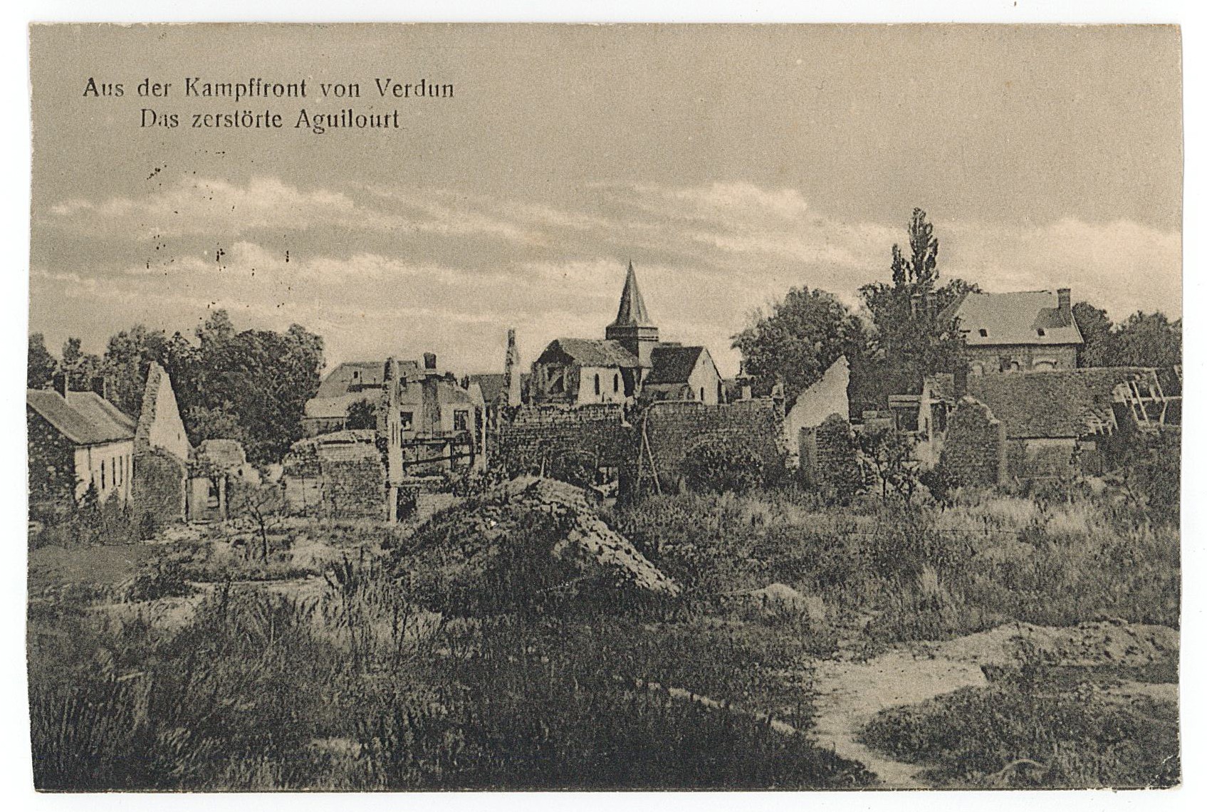 Postkarte von Erich Otto an seinen Vater Hermann Otto, 28.02.1918 (Museum Wolmirstedt RR-F)