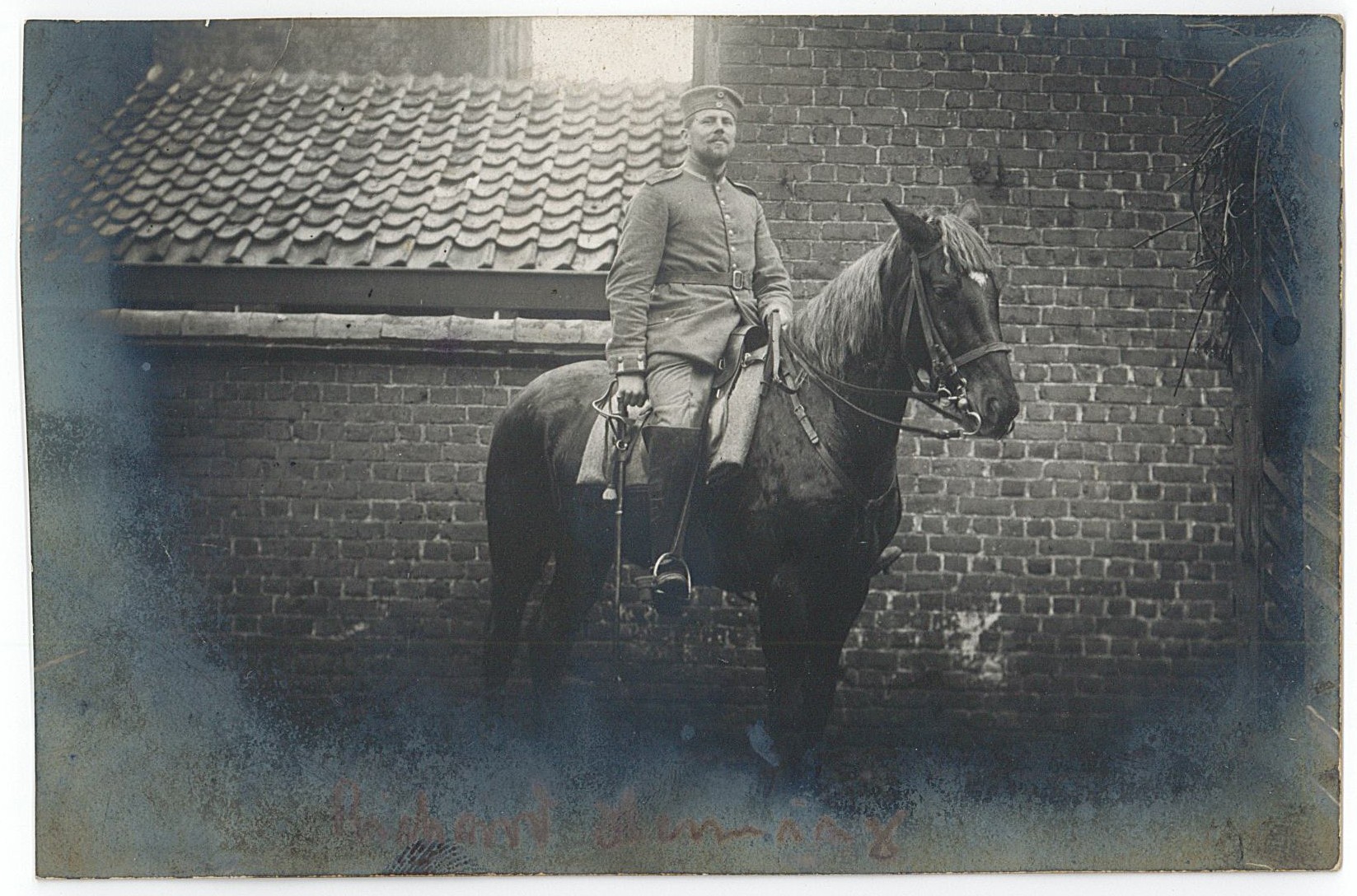 Postkarte von Richard Henning an Herrmann Otto (1. Weltkrieg) (Museum Wolmirstedt RR-F)