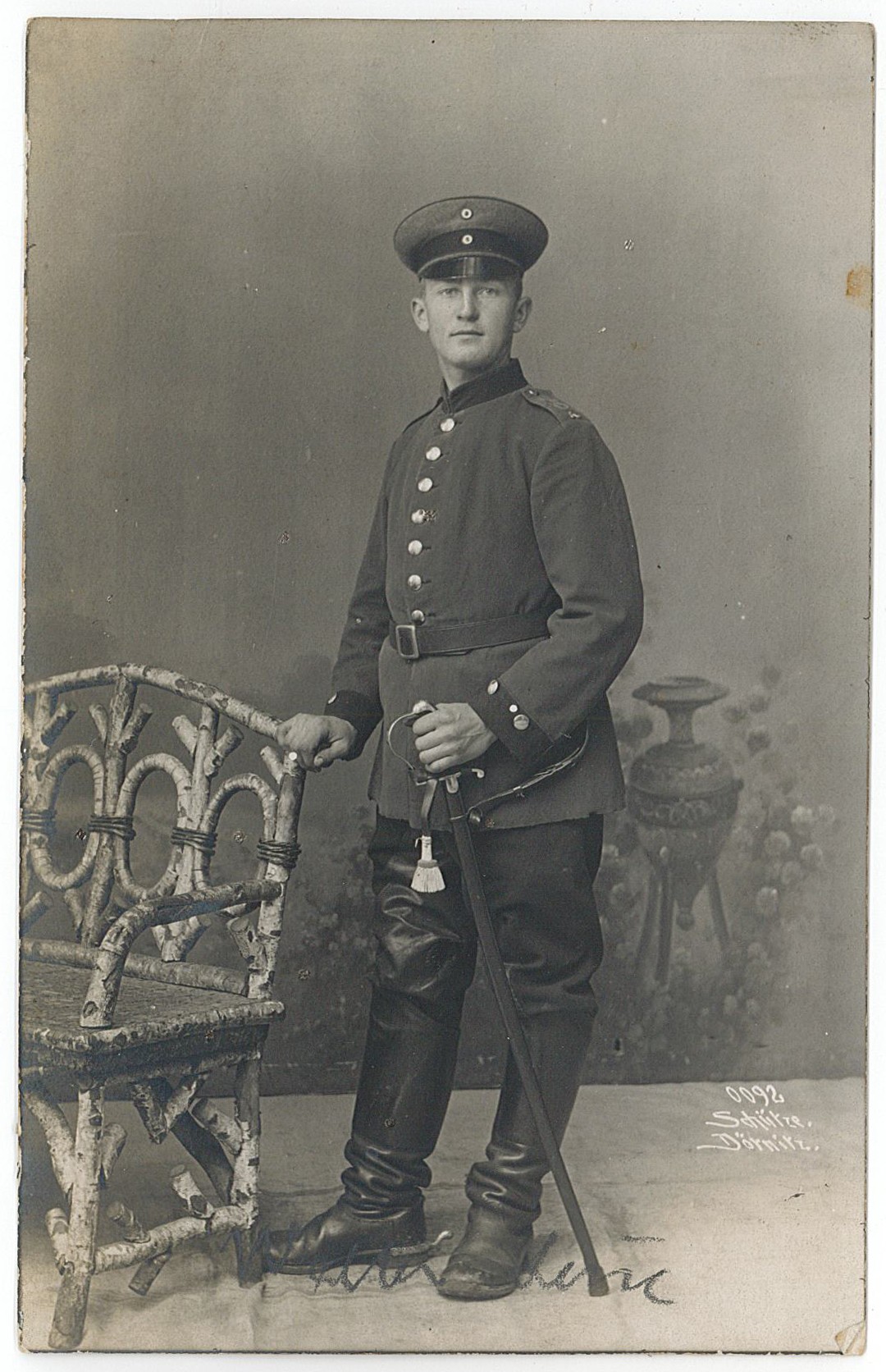 Postkarte von W. Leue an Erich Otto, 03.11.1917 (Museum Wolmirstedt RR-F)
