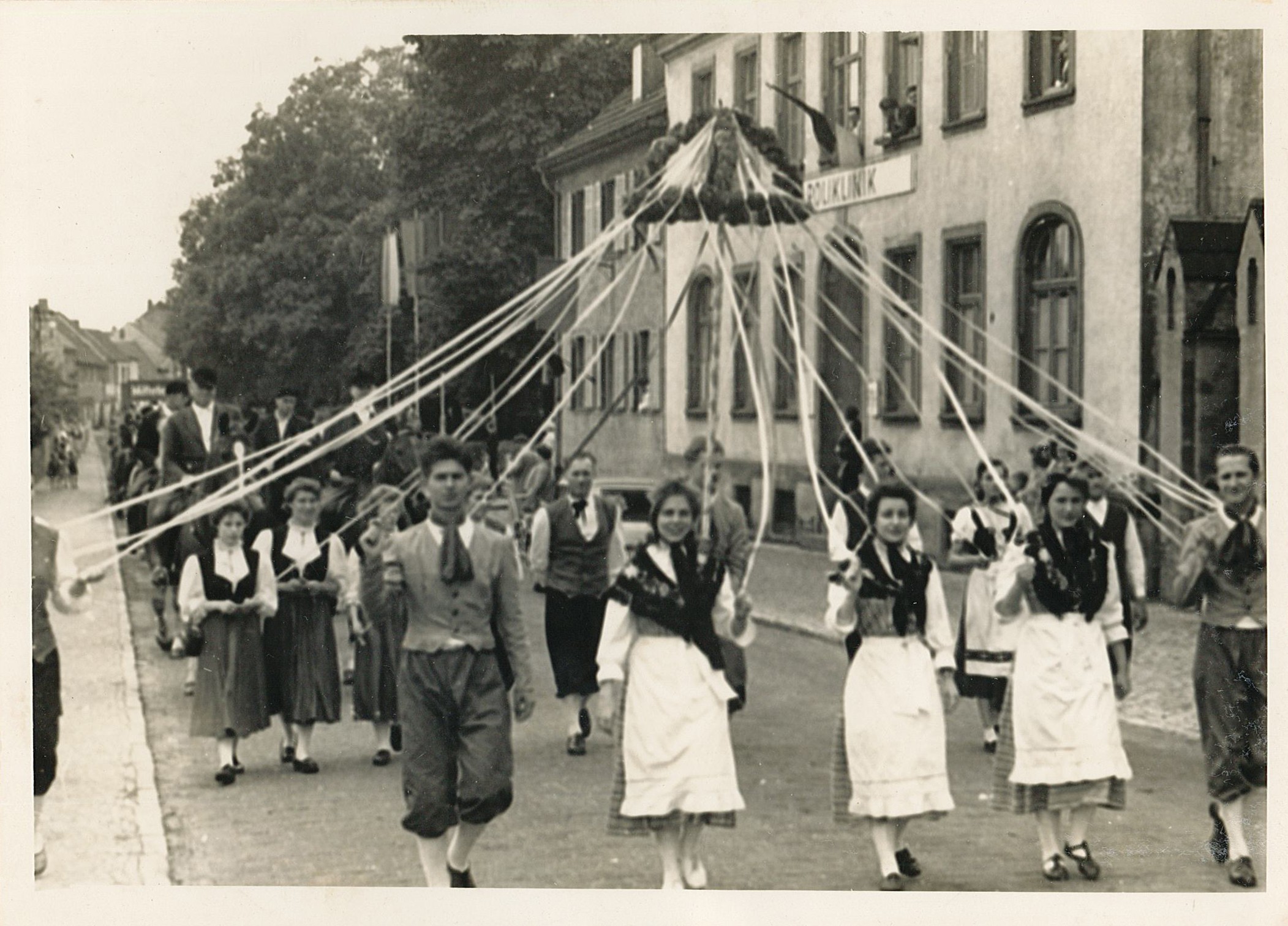 2. Kreis-Heimatfest Wolmirstedt, 1958 - Festumzug 4 (Museum Wolmirstedt RR-F)