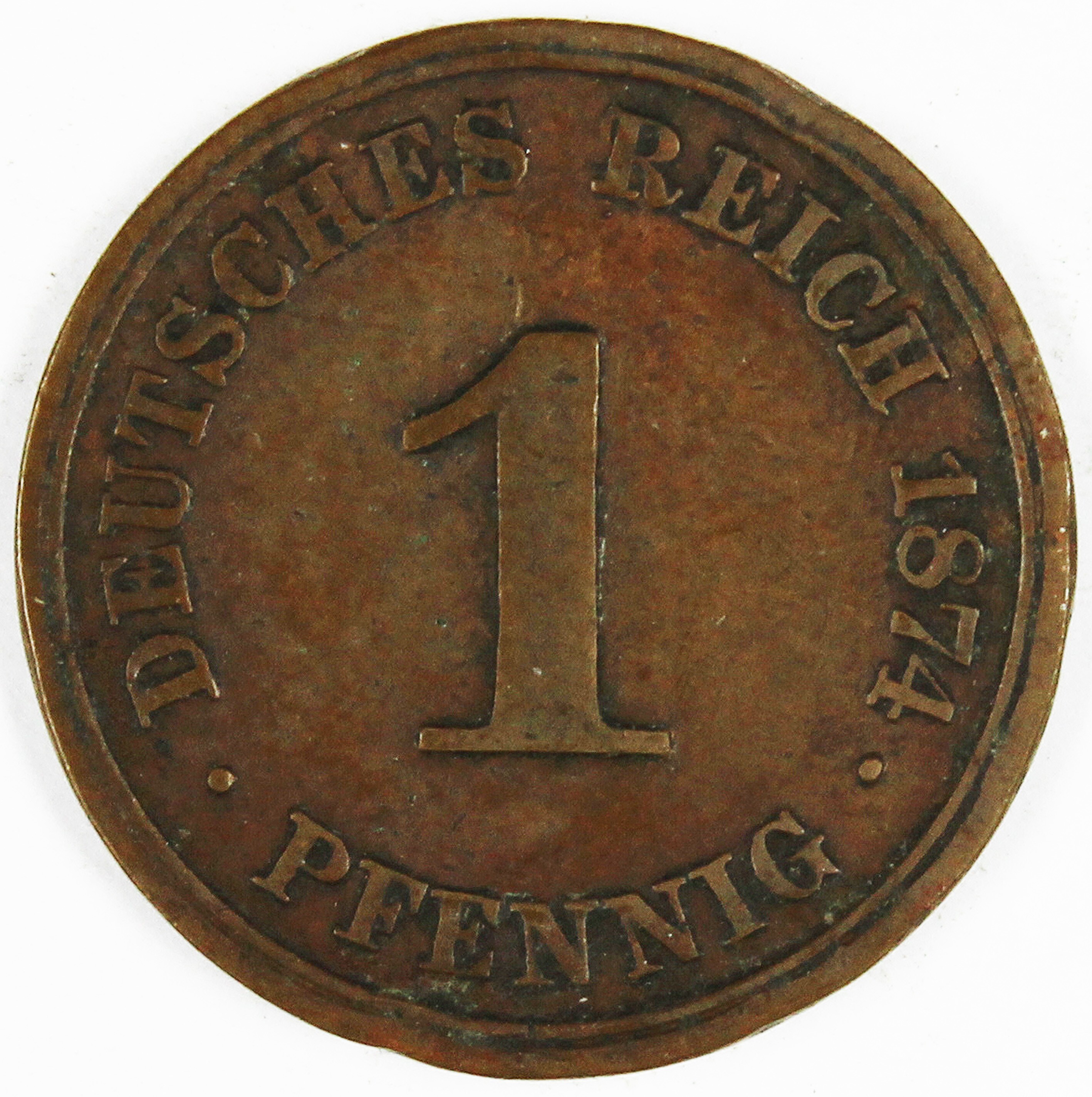 1 Pfennig, 1874 (Museum Wolmirstedt RR-F)