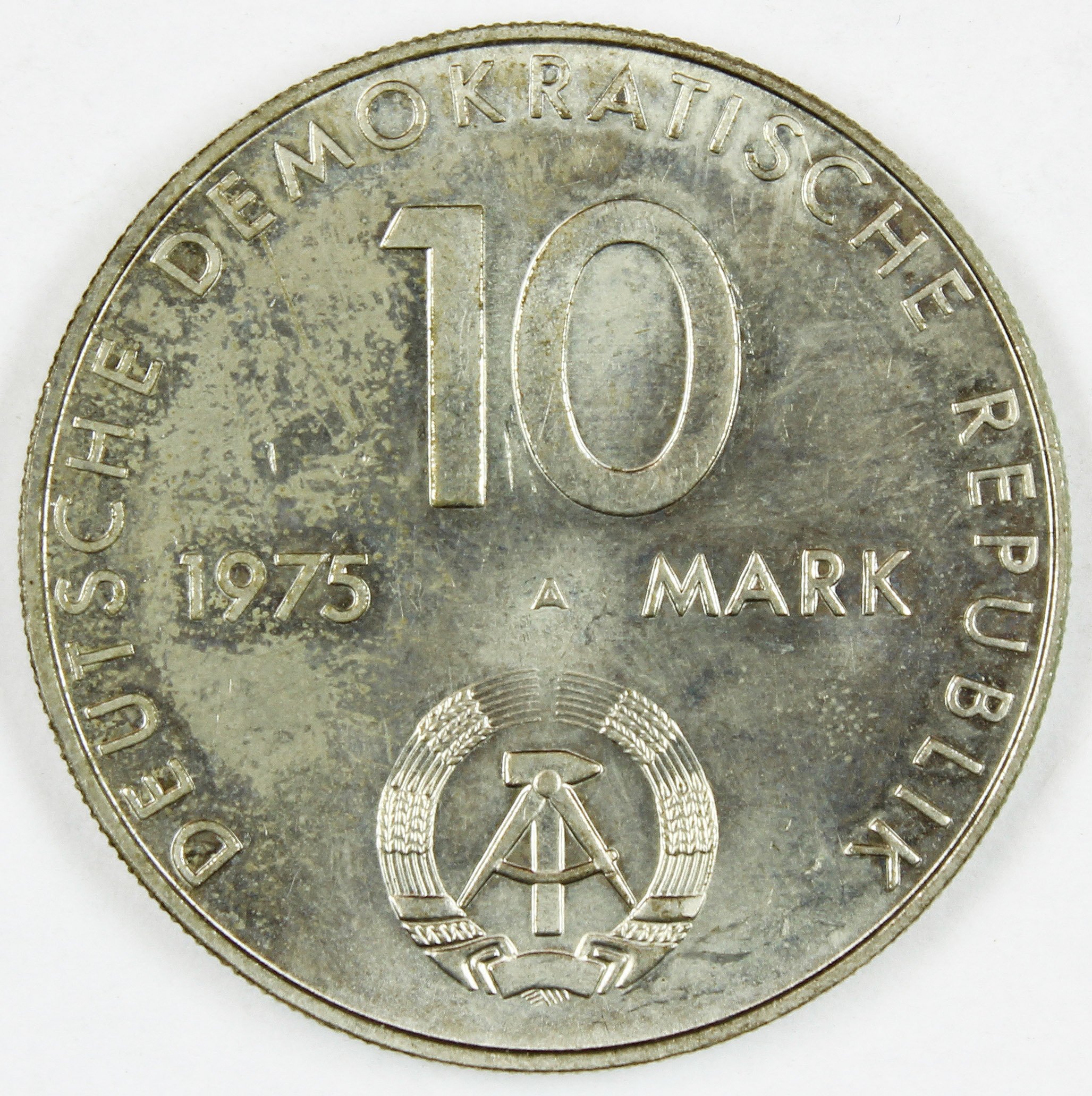 10 Mark, 1975 (Museum Wolmirstedt RR-F)