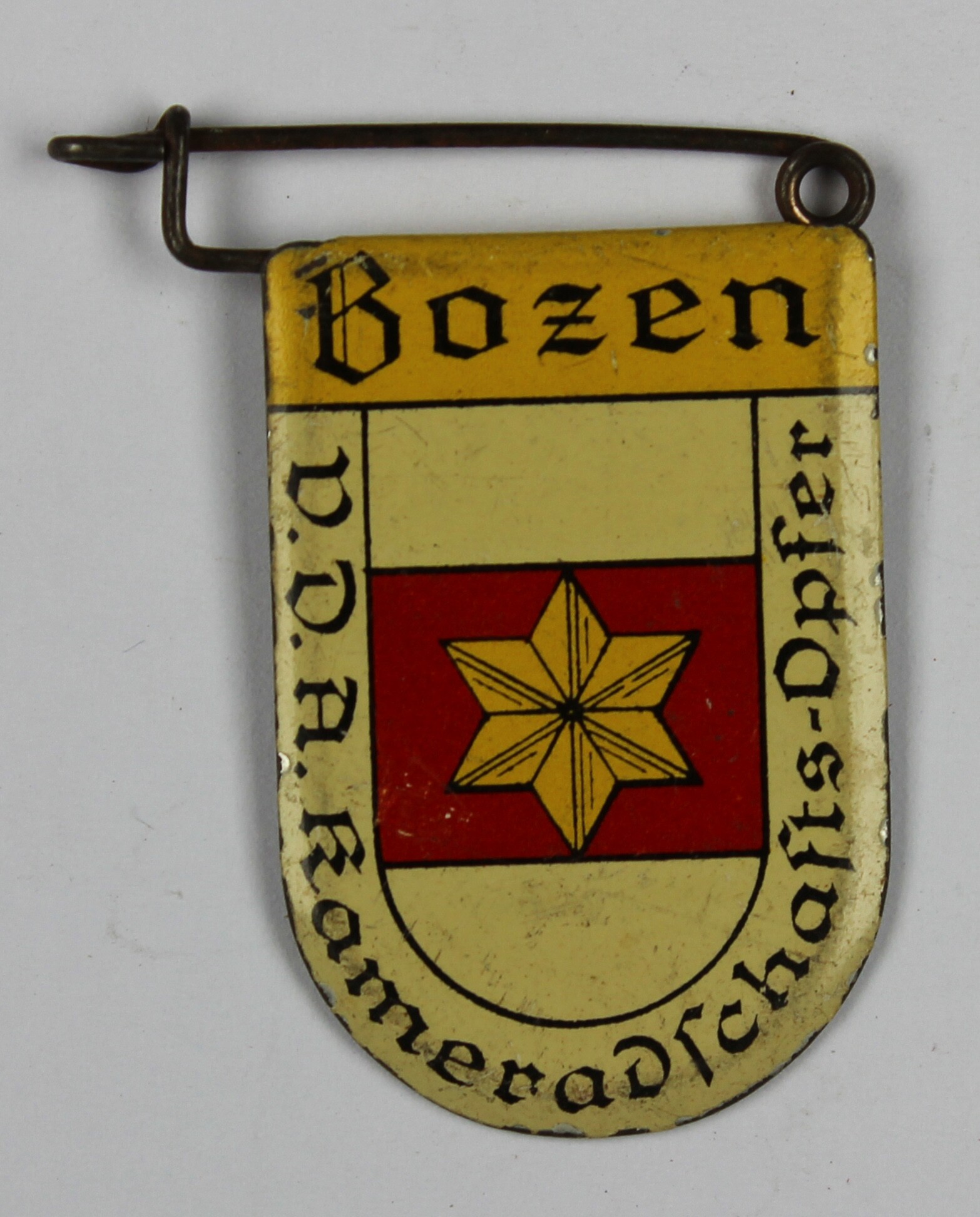 Abzeichen, VDA Kameradschafts-Opfer Bozen (Museum Wolmirstedt RR-F)