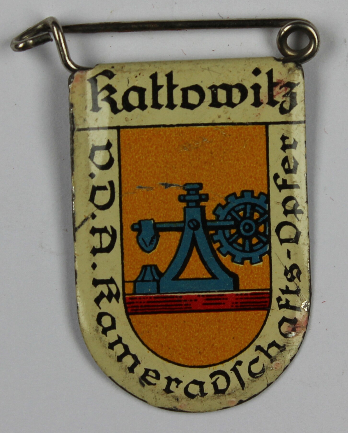 Abzeichen, VDA Kameradschafts-Opfer Kattowitz (Museum Wolmirstedt RR-F)