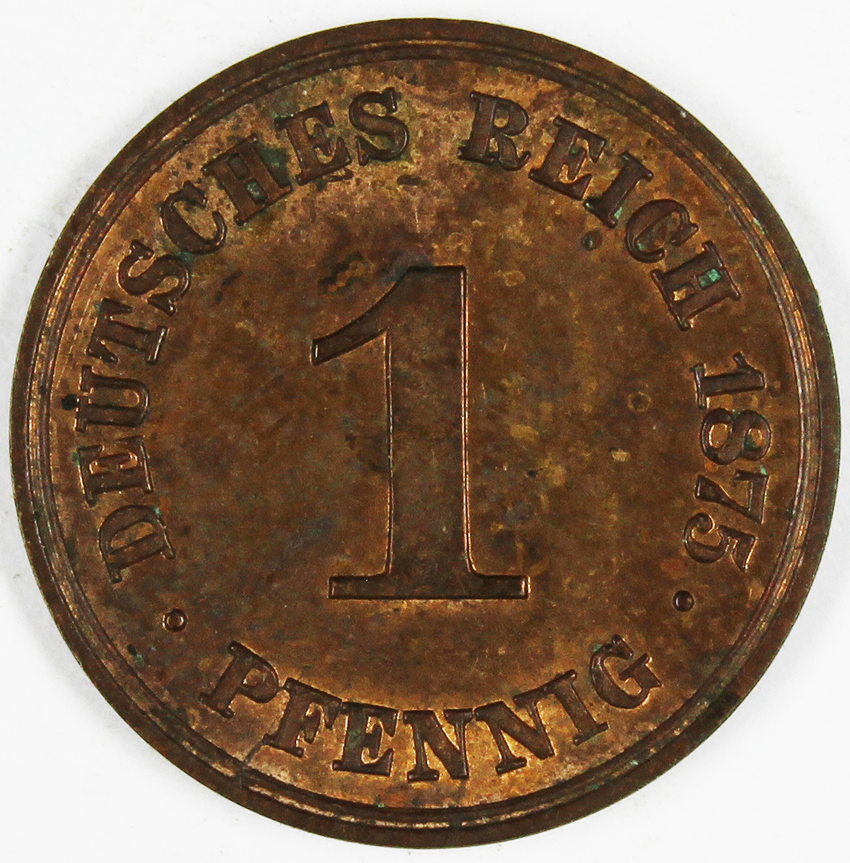 1 Pfennig, 1875 (Museum Wolmirstedt RR-F)