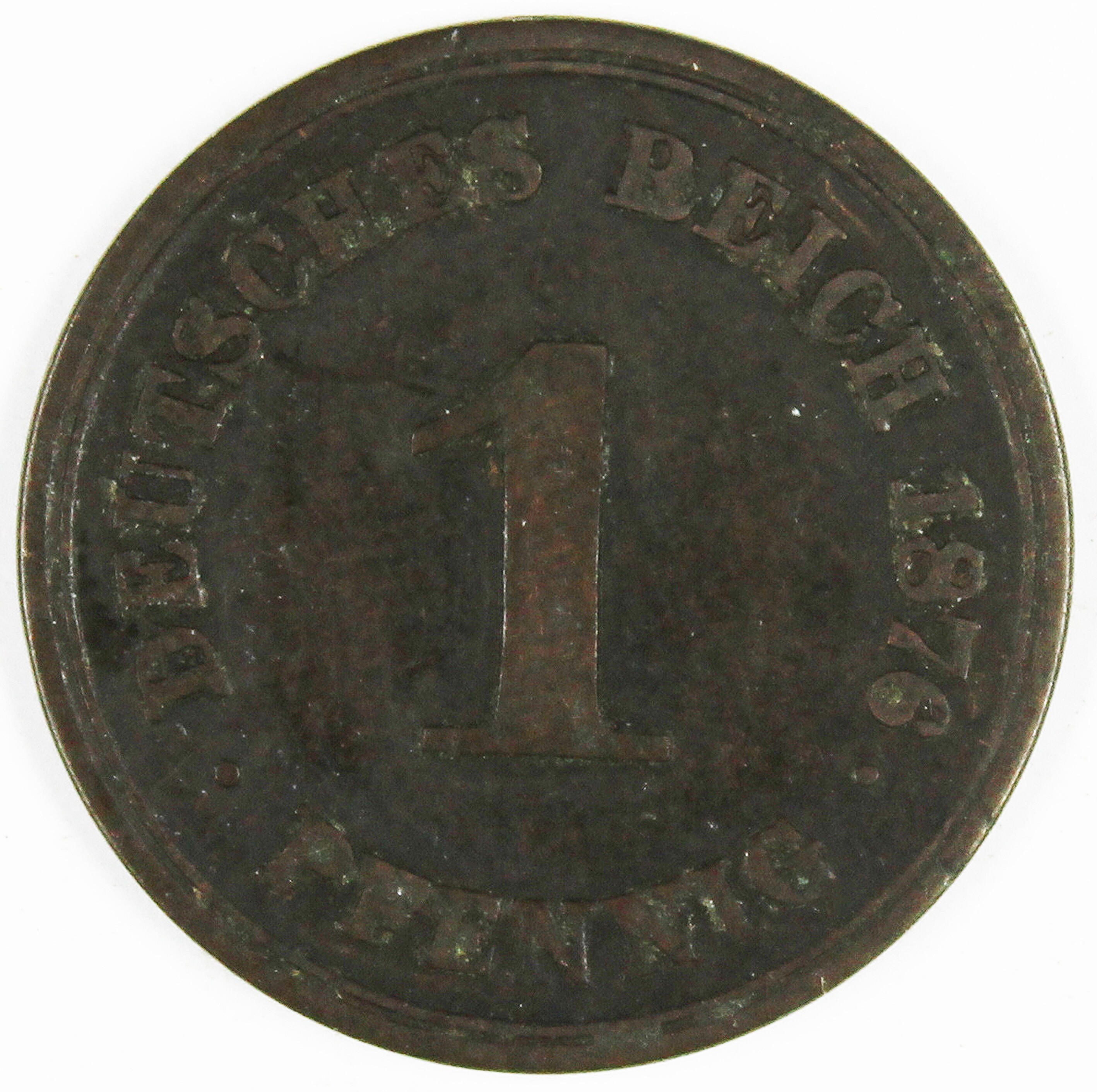 1 Pfennig, 1876 (Museum Wolmirstedt RR-F)