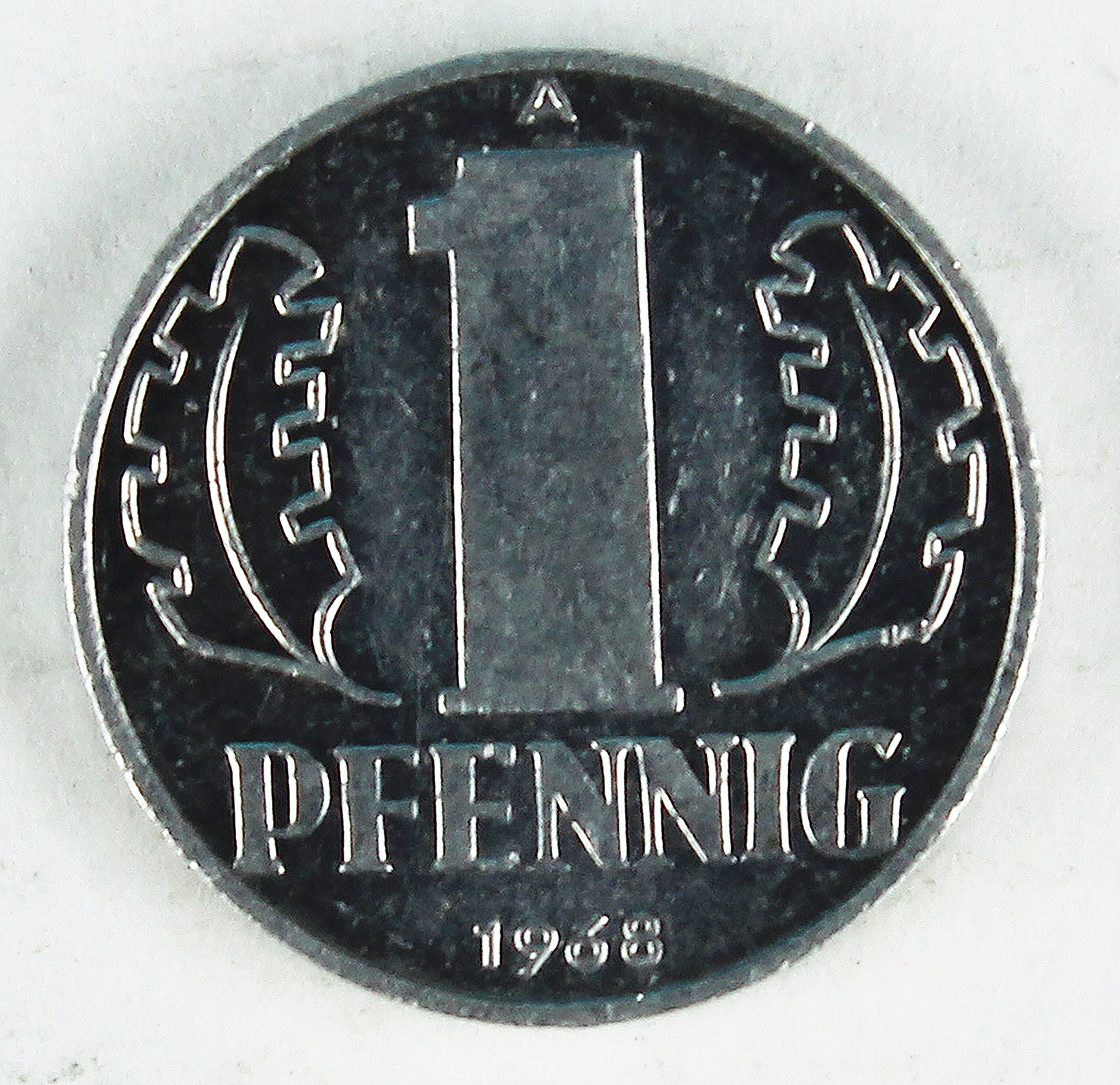 Münze 1968 (Museum Wolmirstedt RR-F)