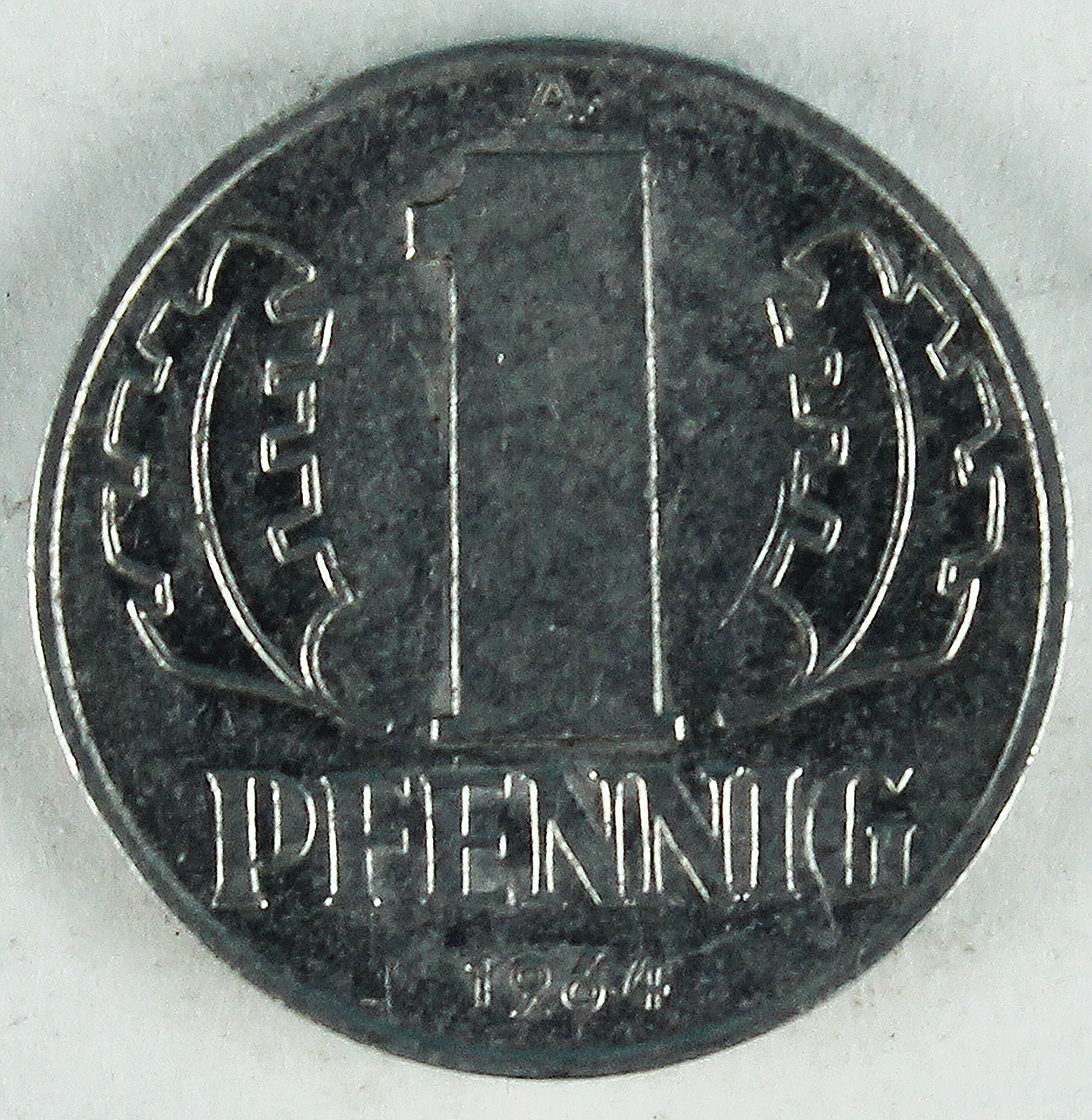 Münze 1964 (Museum Wolmirstedt RR-F)