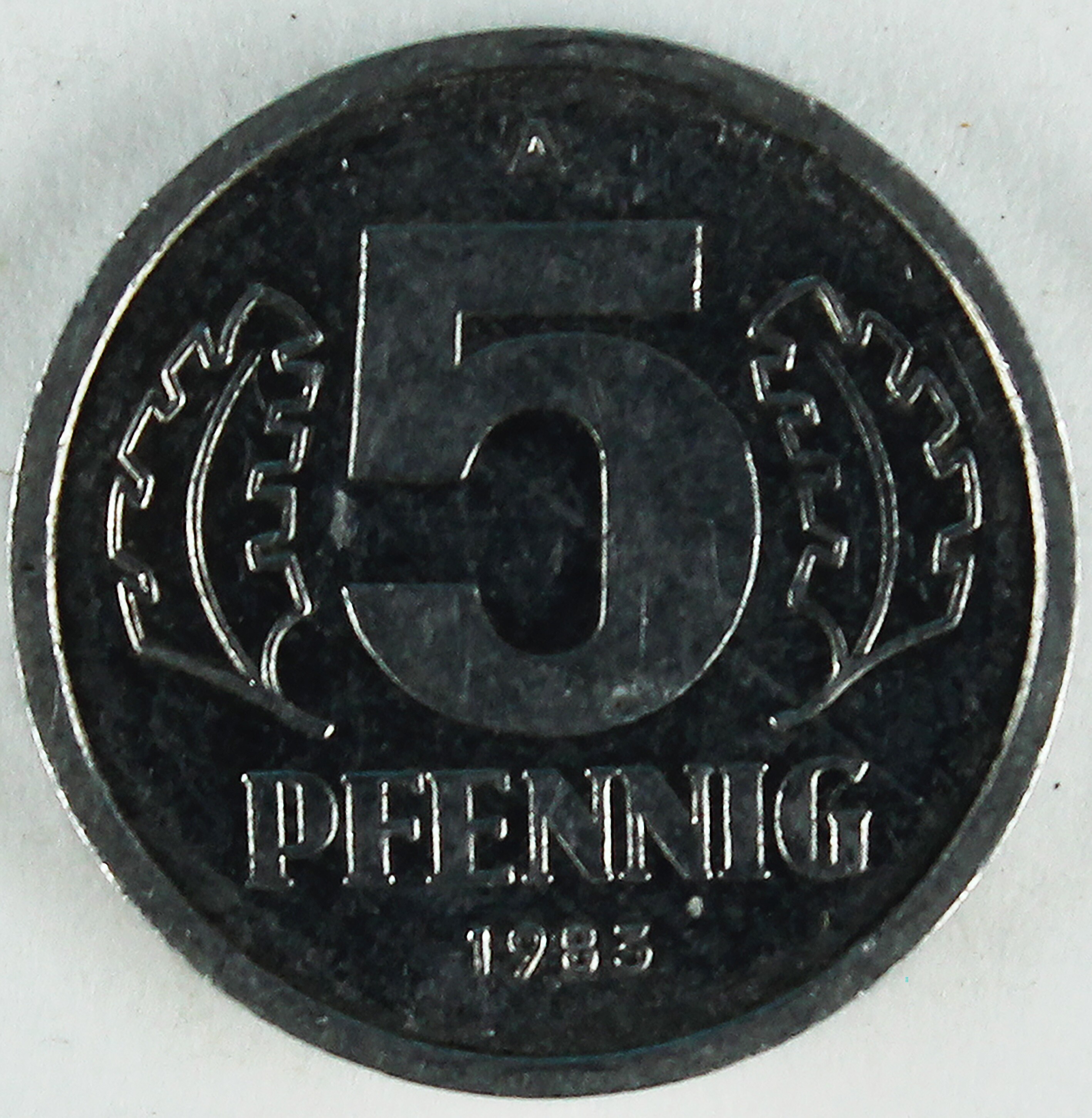 5 Pfennig 1983 (Museum Wolmirstedt RR-F)