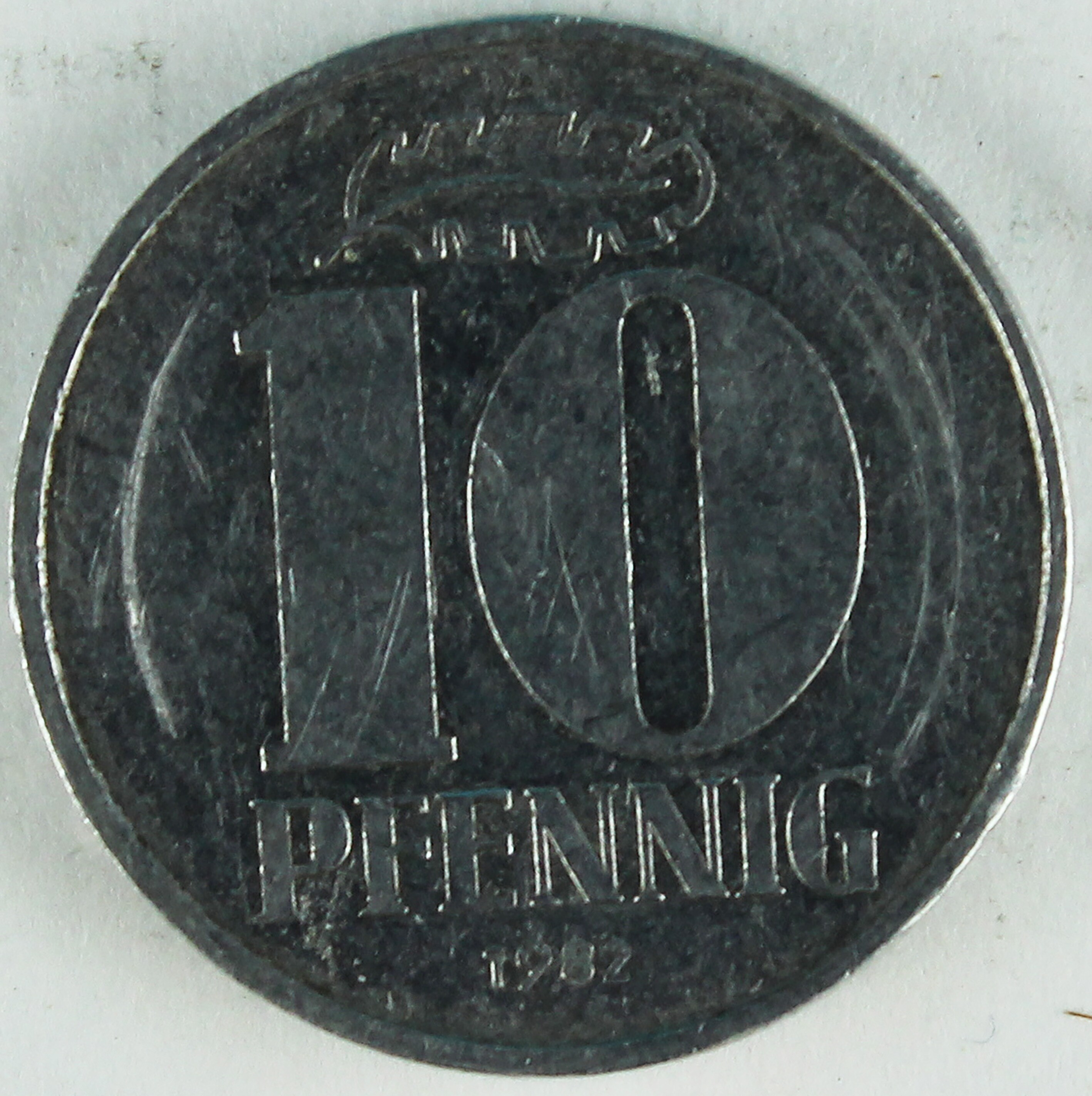 10 Pfennig 1982 (Museum Wolmirstedt RR-F)