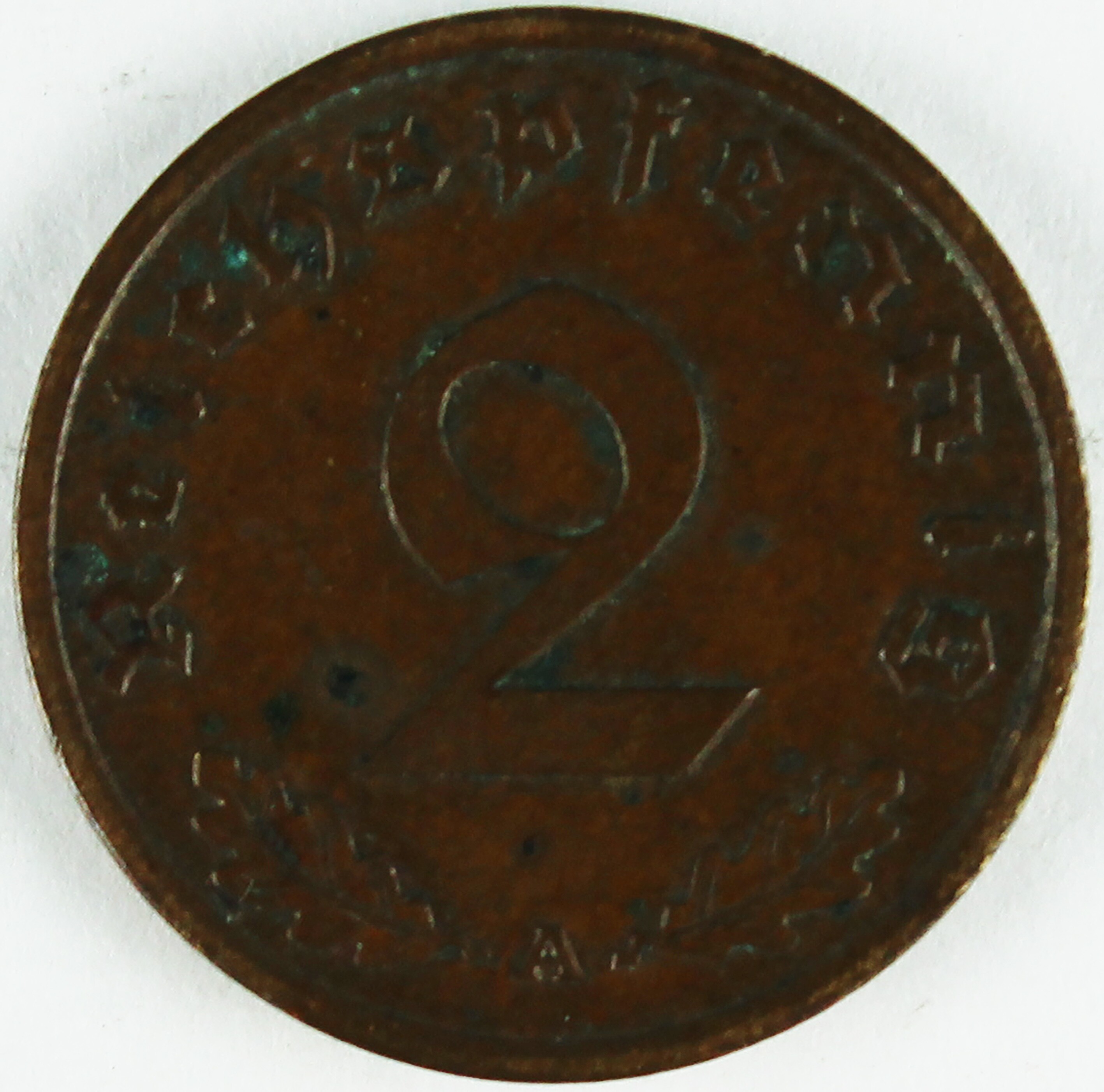 2 Reichspfennig 1940 (Museum Wolmirstedt RR-F)