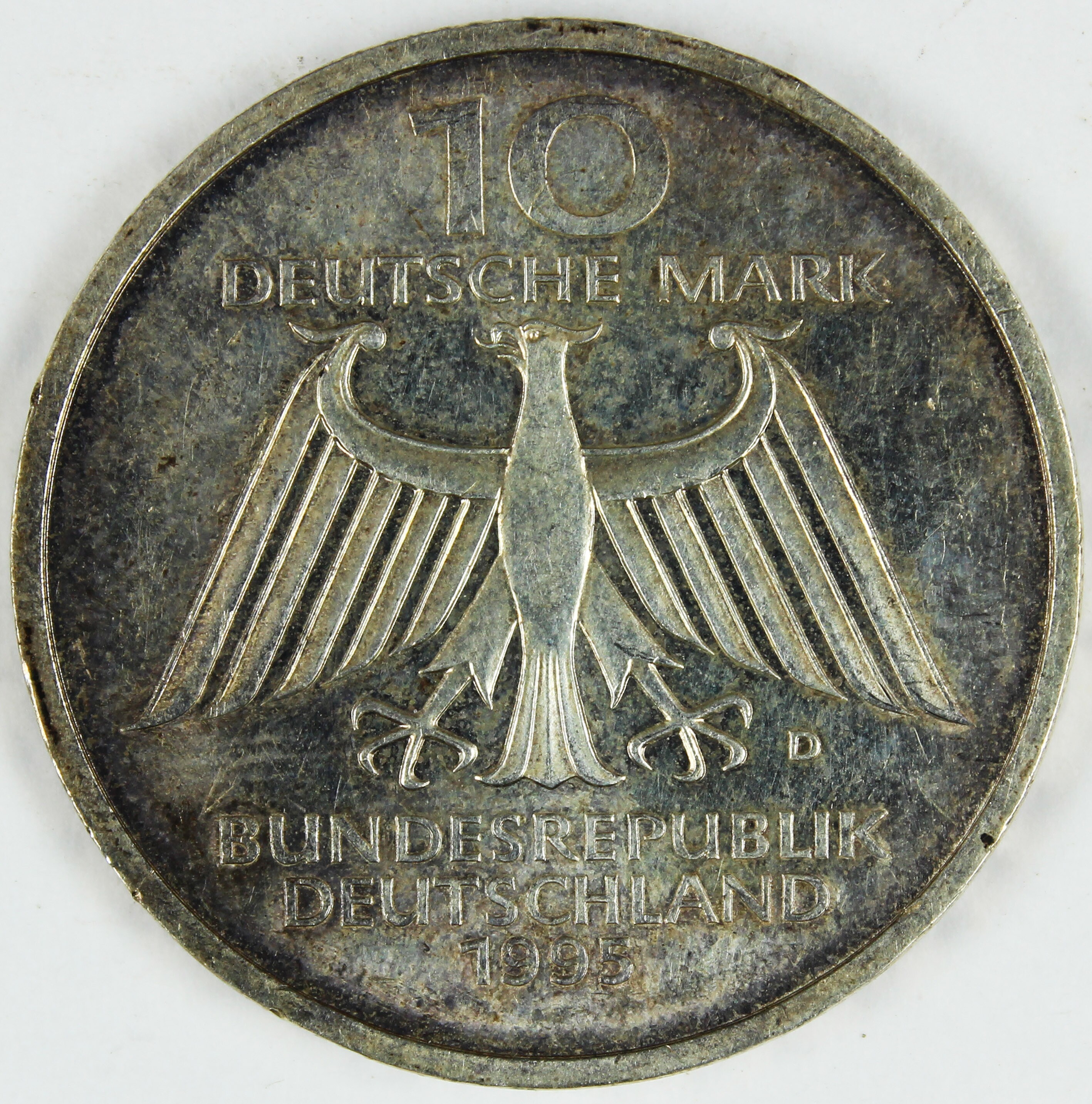 10 Deutsche Mark 1995 (Museum Wolmirstedt RR-F)