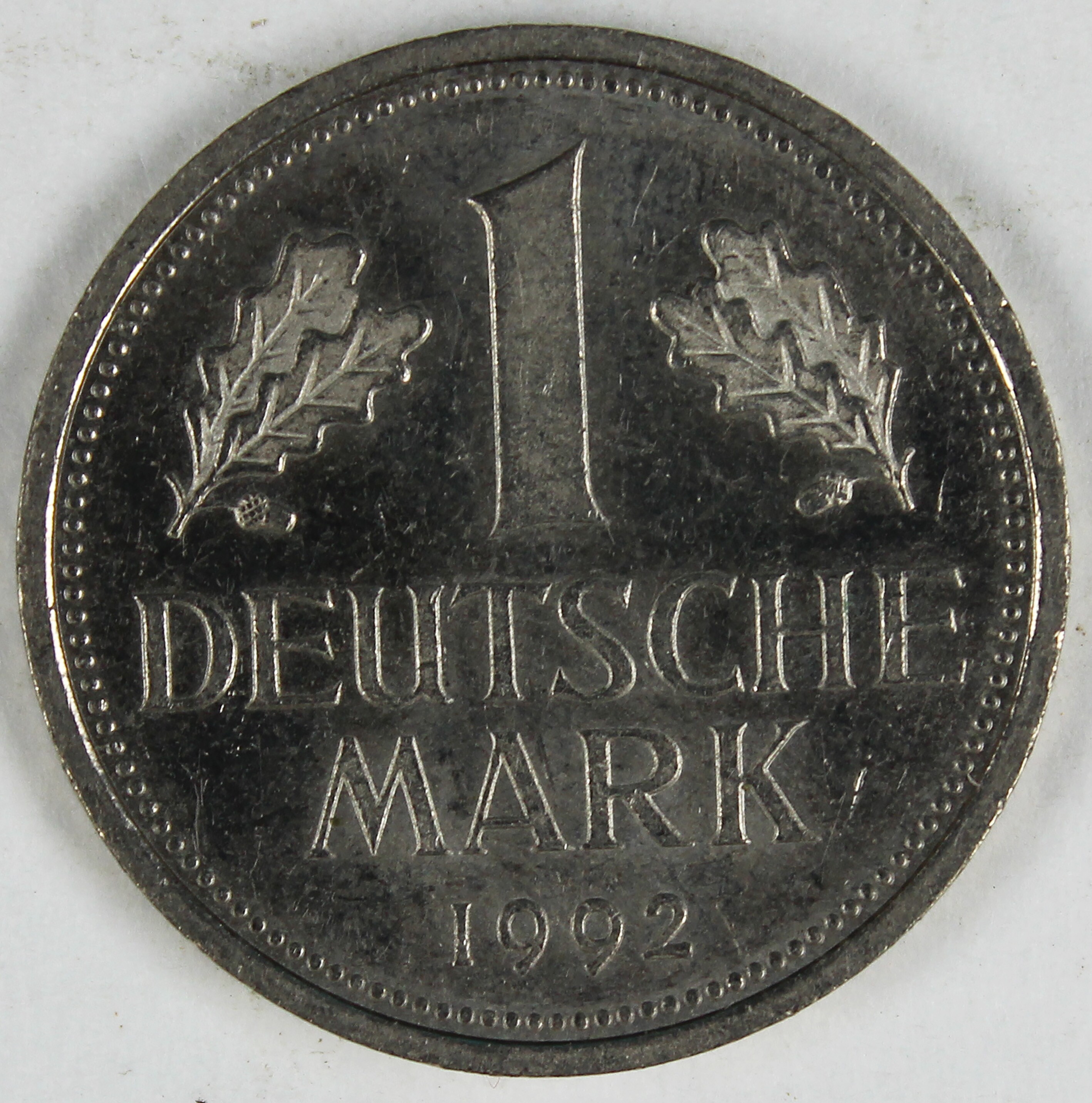 1 Deutsche Mark 1992 (Museum Wolmirstedt RR-F)