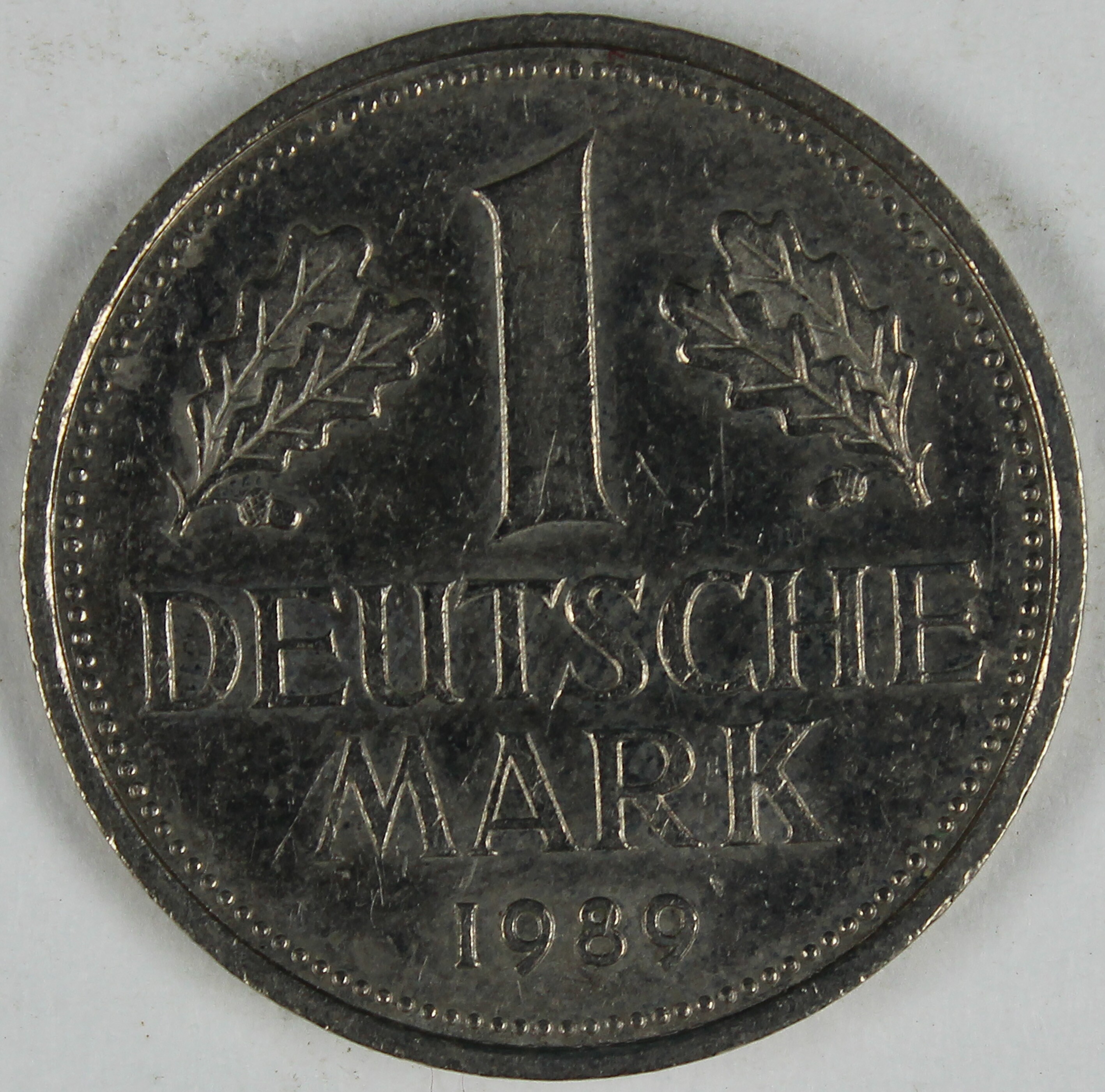 1 Deutsche Mark 1989 (Museum Wolmirstedt RR-F)