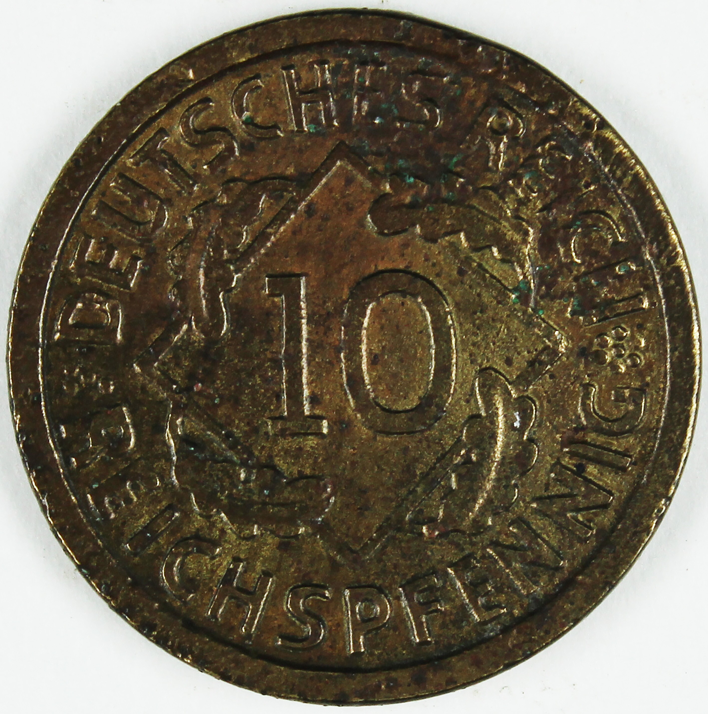 10 Reichspfennig 1925 (Museum Wolmirstedt RR-F)