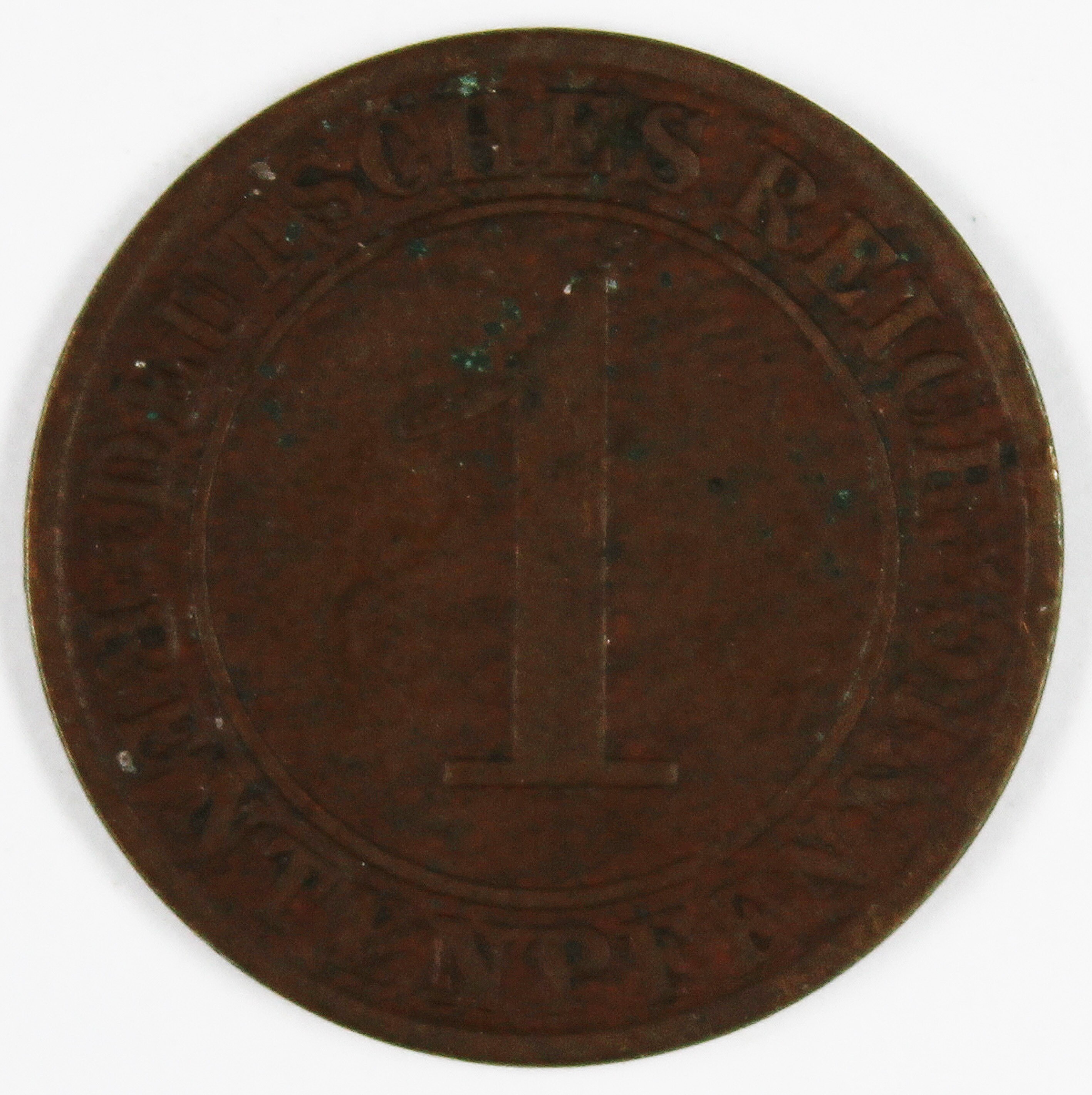 Münze 1924 (Museum Wolmirstedt RR-F)
