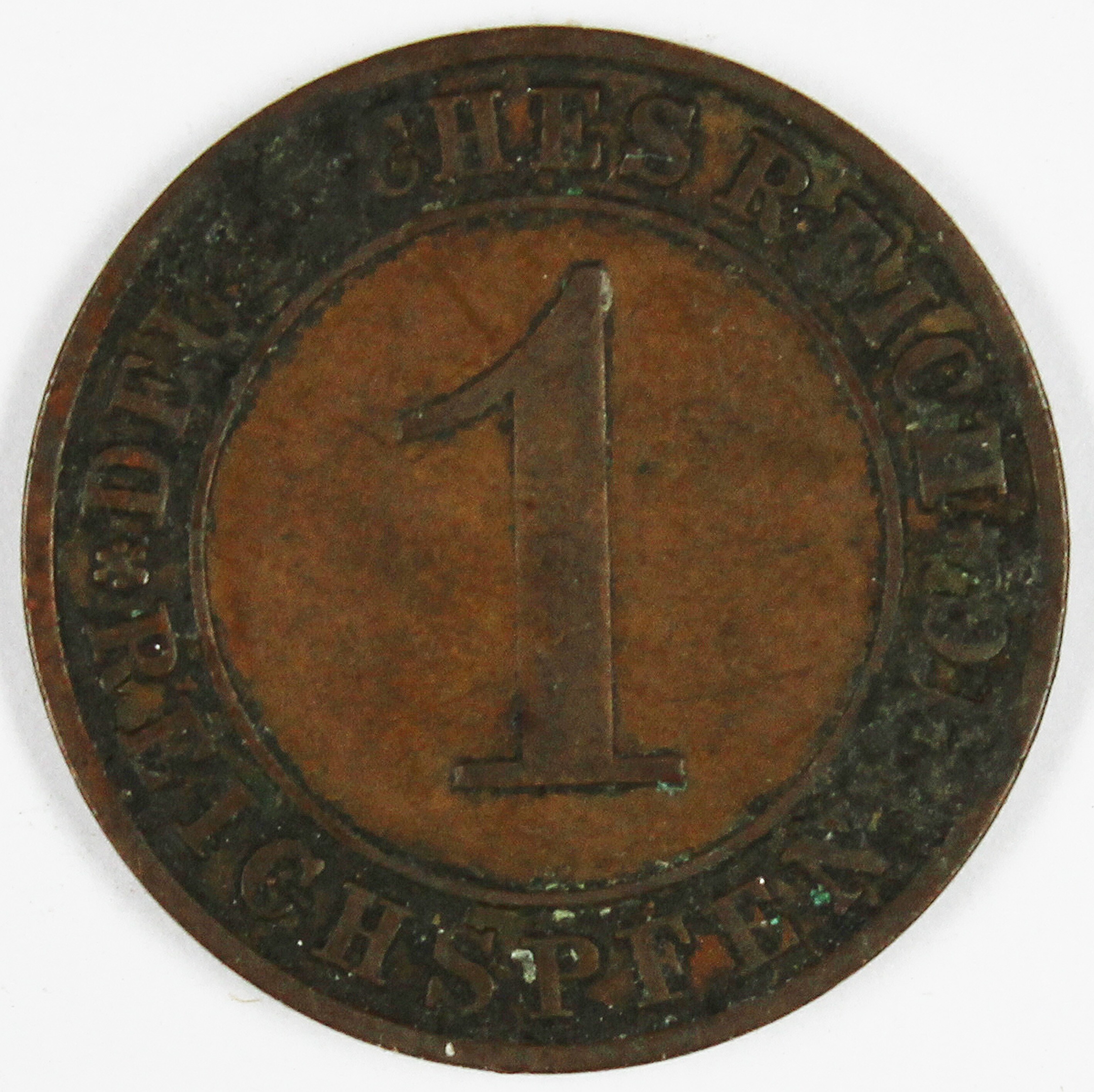Münze 1928 (Museum Wolmirstedt RR-F)