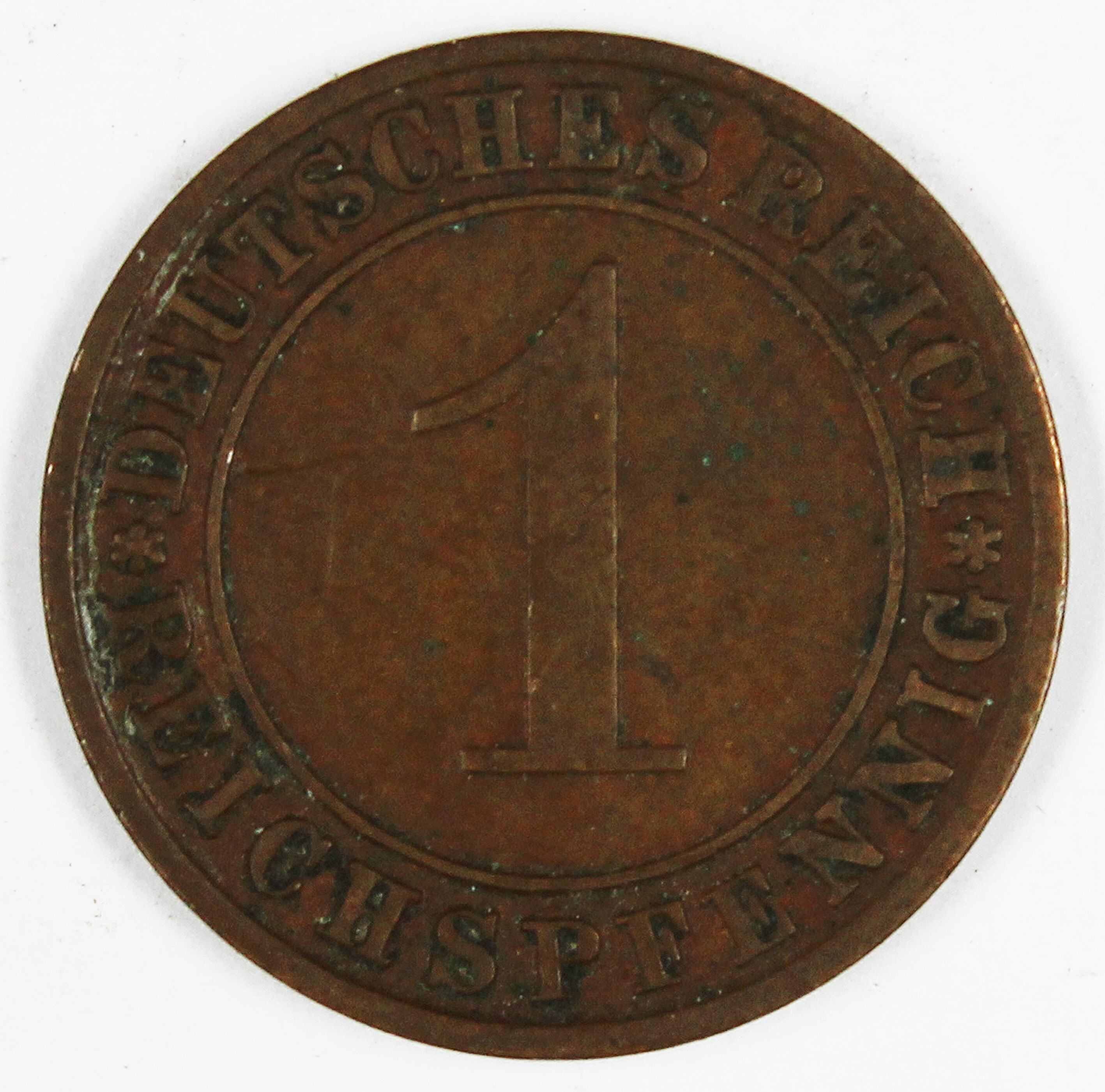 Münze 1928 (Museum Wolmirstedt RR-F)