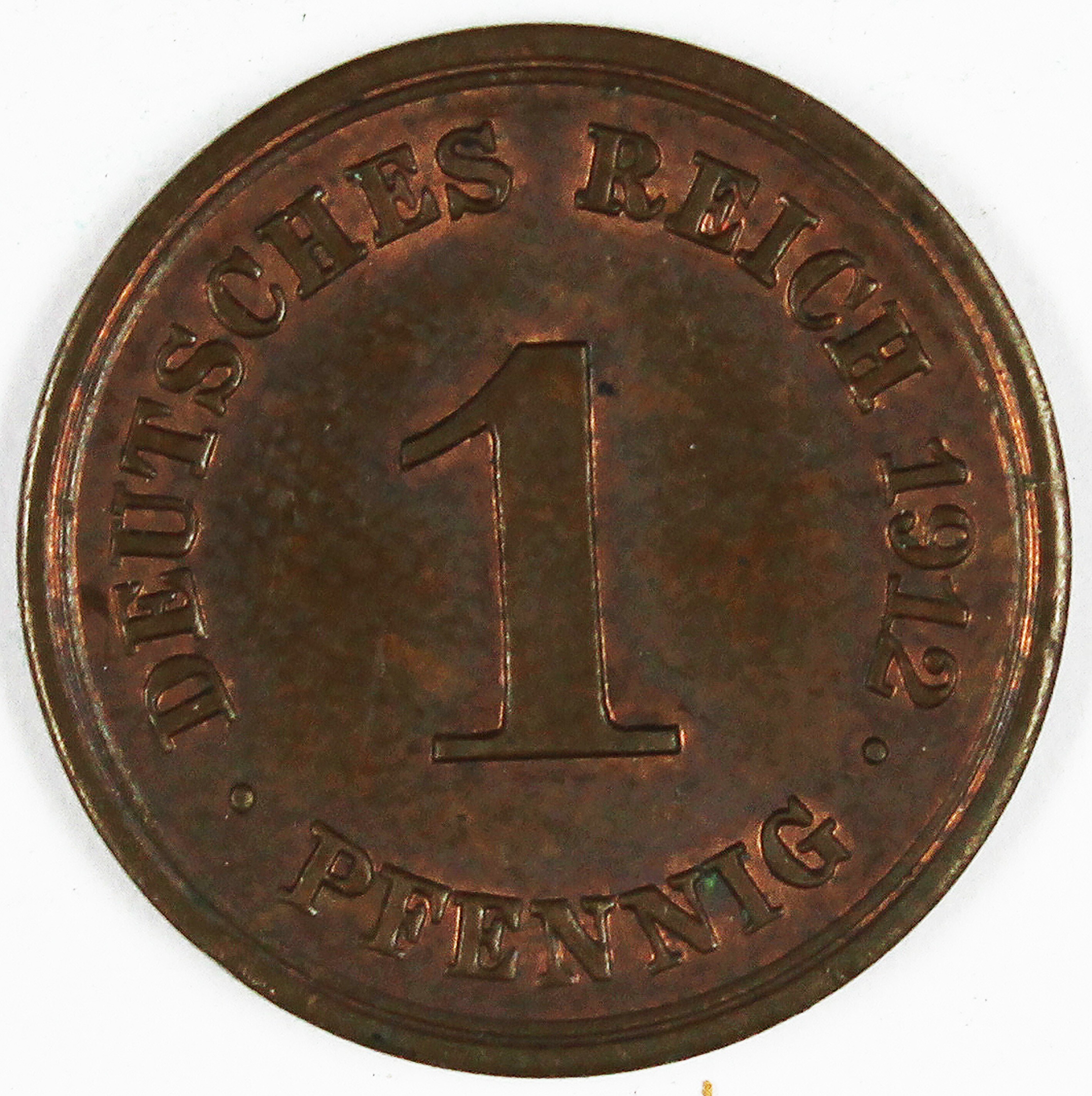 1 Pfennig, 1912 (Museum Wolmirstedt RR-F)