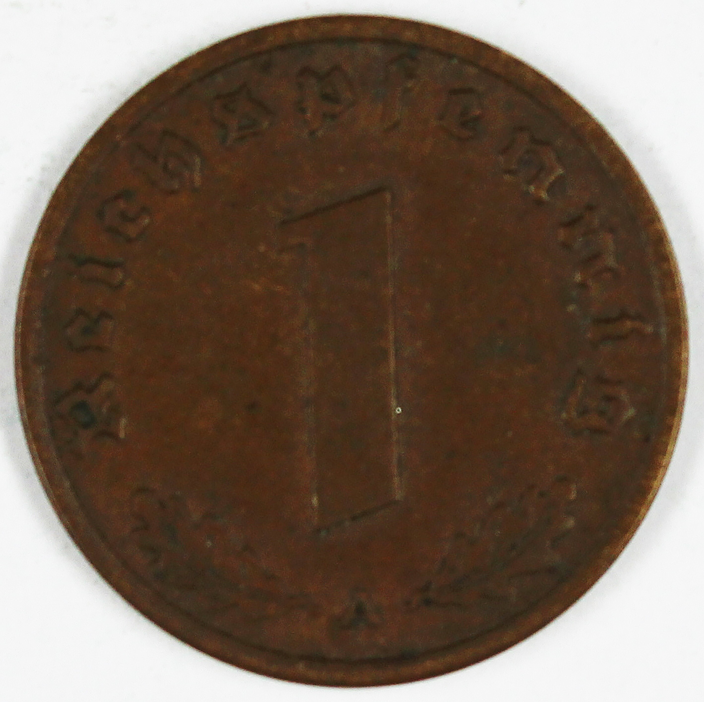 1 Pfennig, 1938 (Museum Wolmirstedt RR-F)