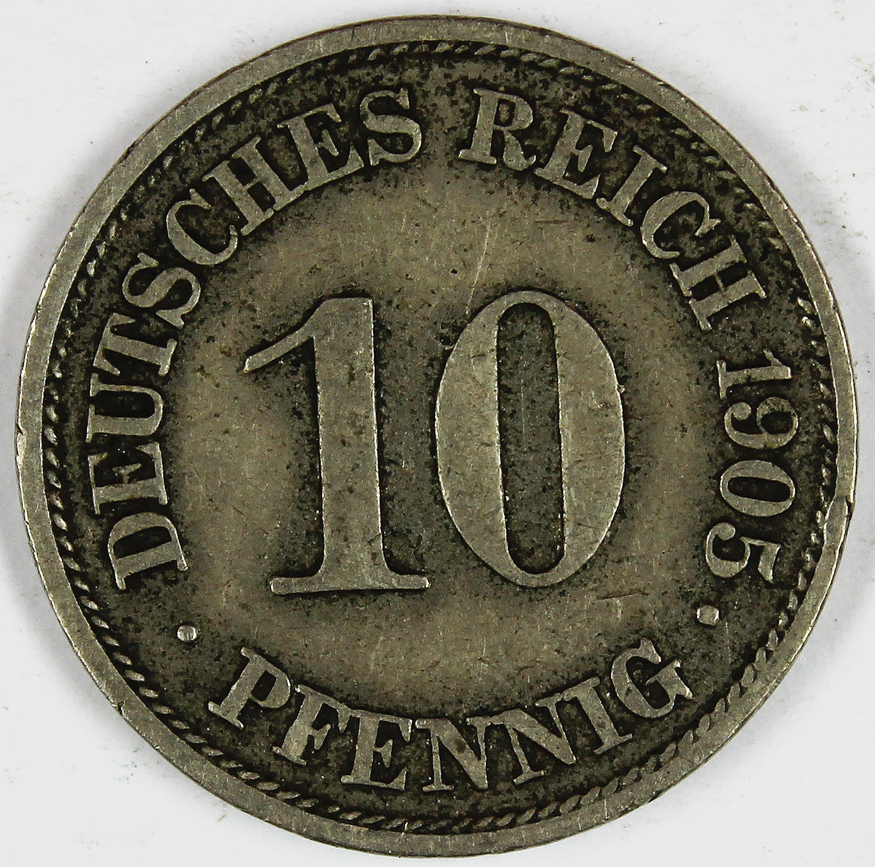 10 Pfennig, 1905 (Museum Wolmirstedt RR-F)