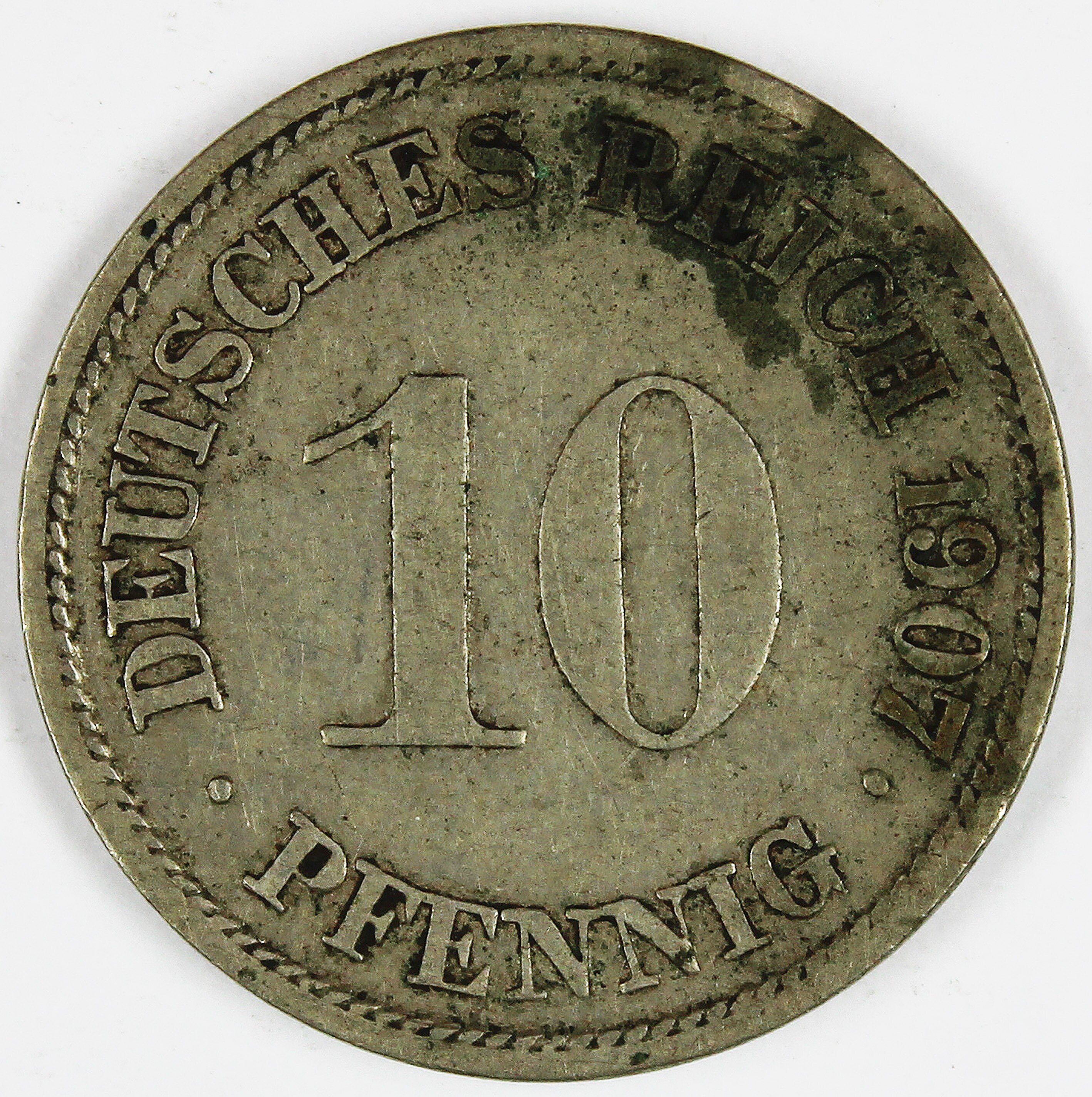 10 Pfennig, 1907 (Museum Wolmirstedt RR-F)