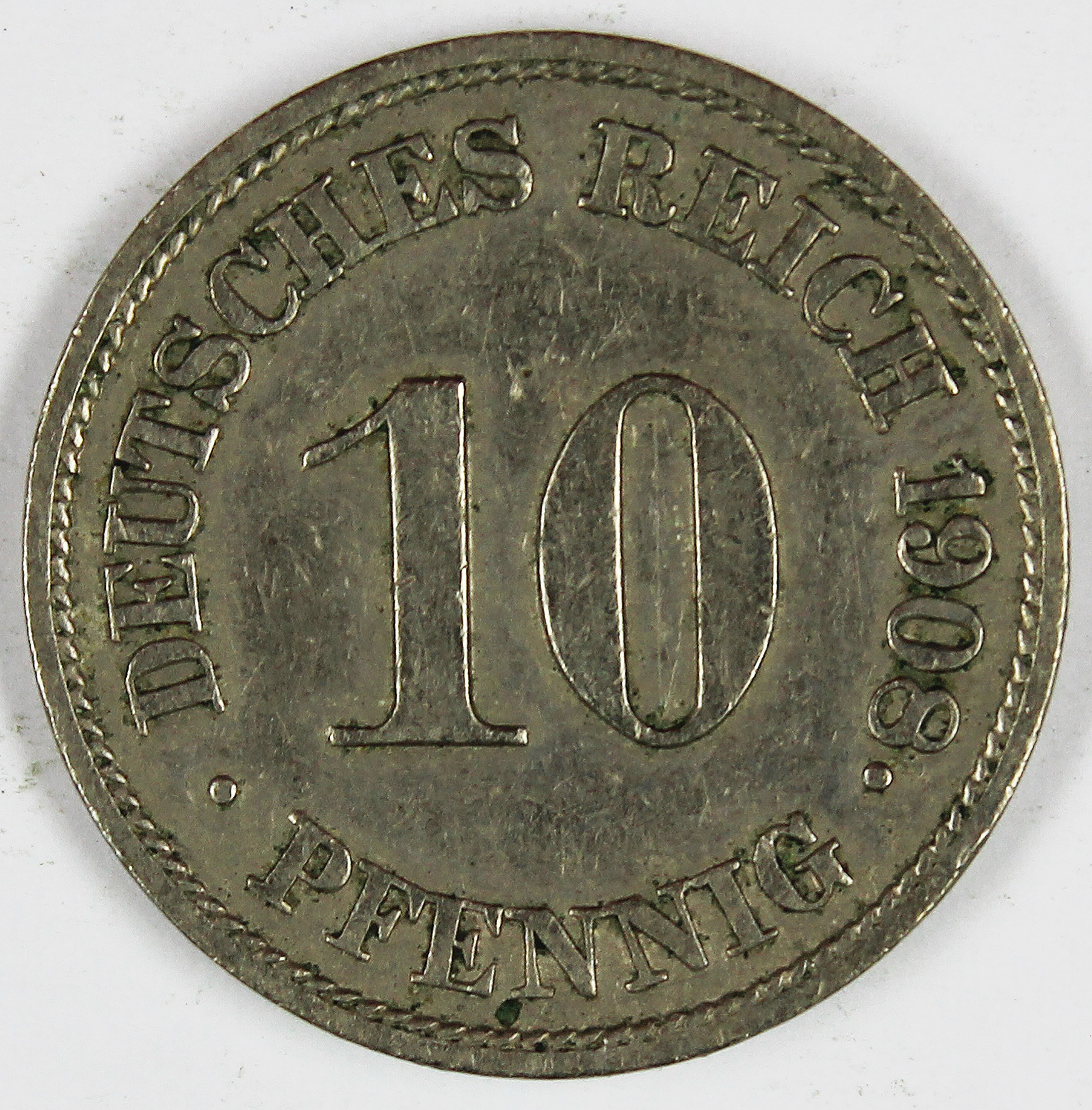 10 Pfennig, 1908 (Museum Wolmirstedt RR-F)