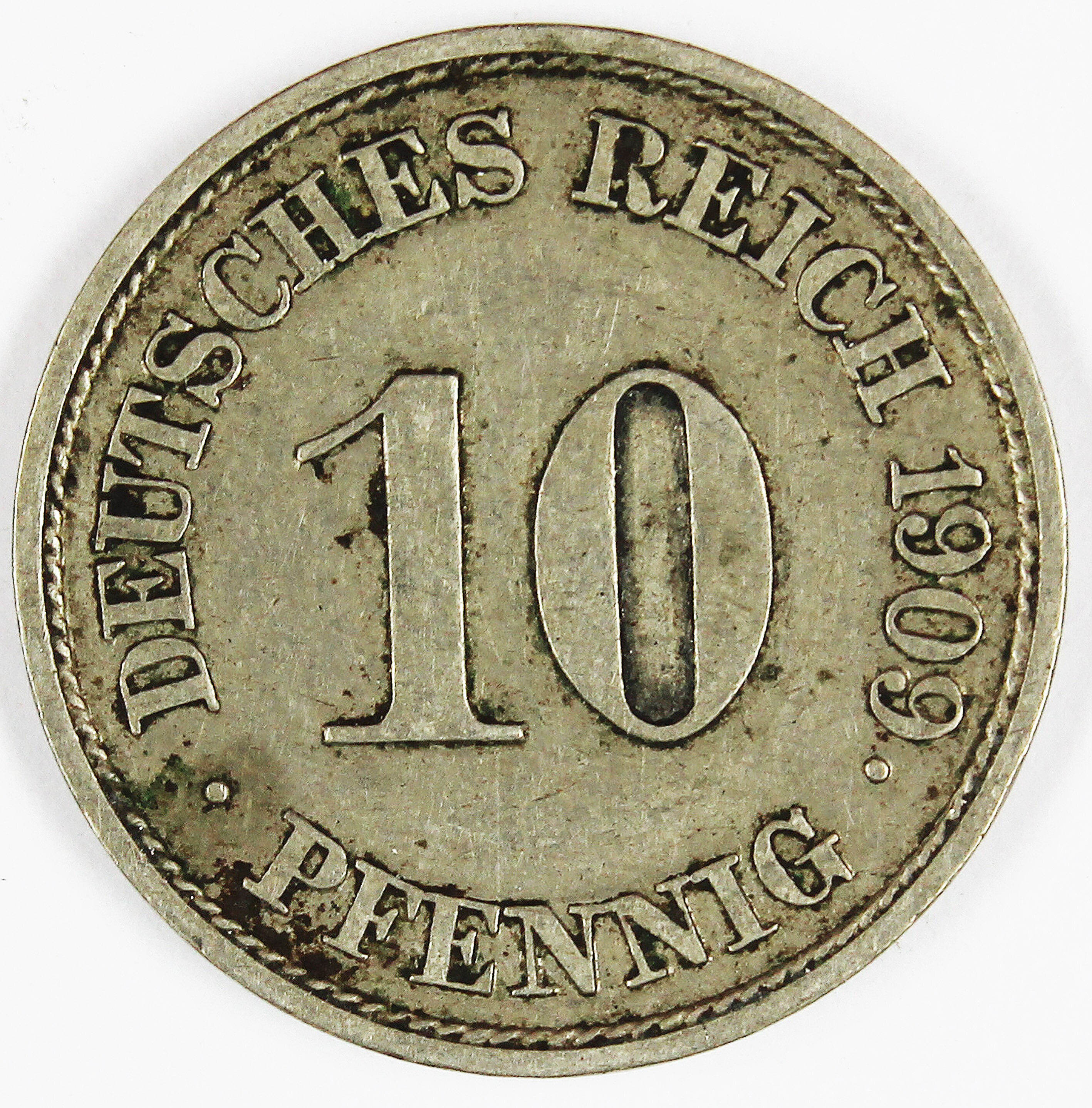 10 Pfennig, 1909 (Museum Wolmirstedt RR-F)