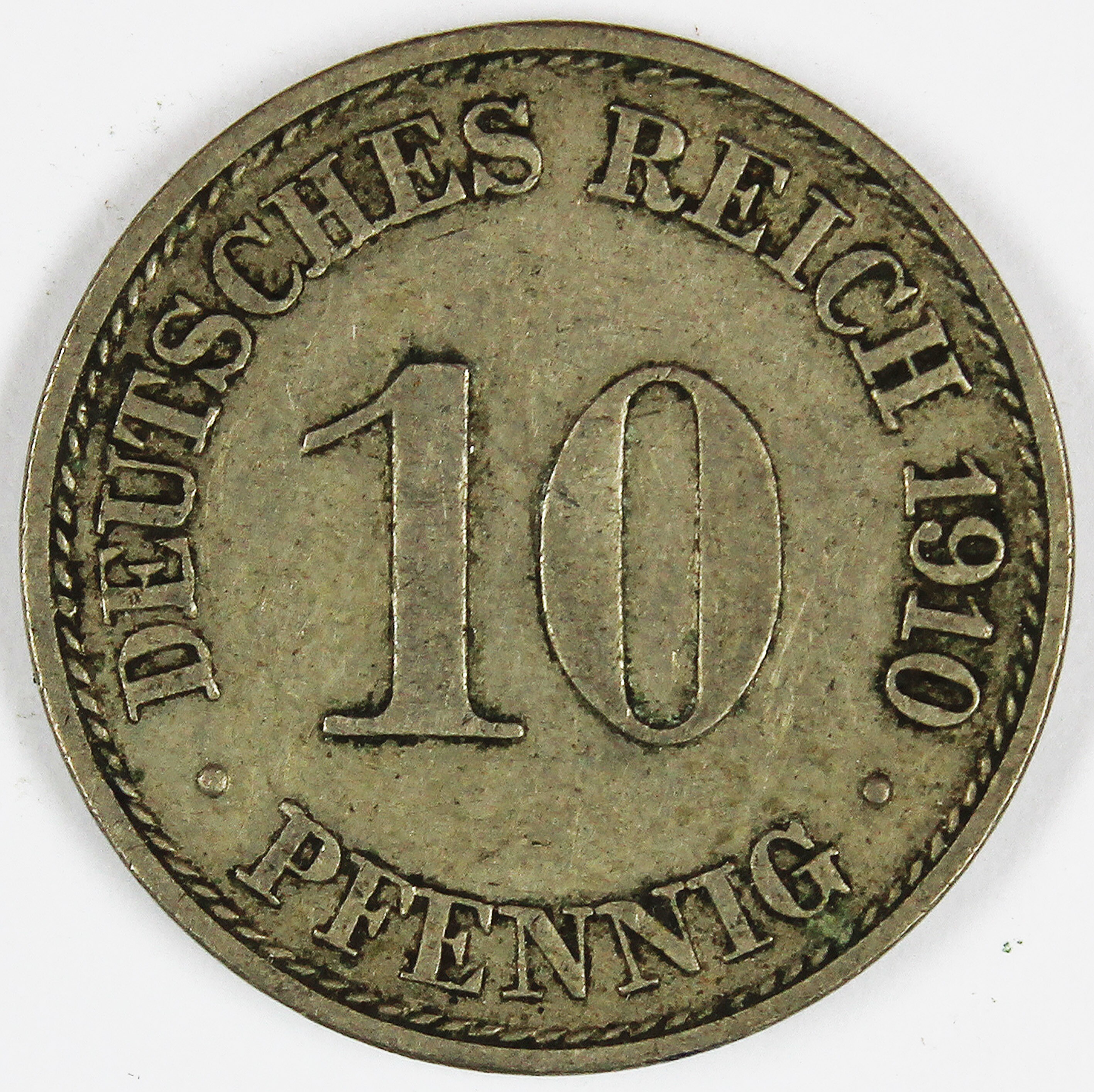 10 Pfennig, 1910 (Museum Wolmirstedt RR-F)