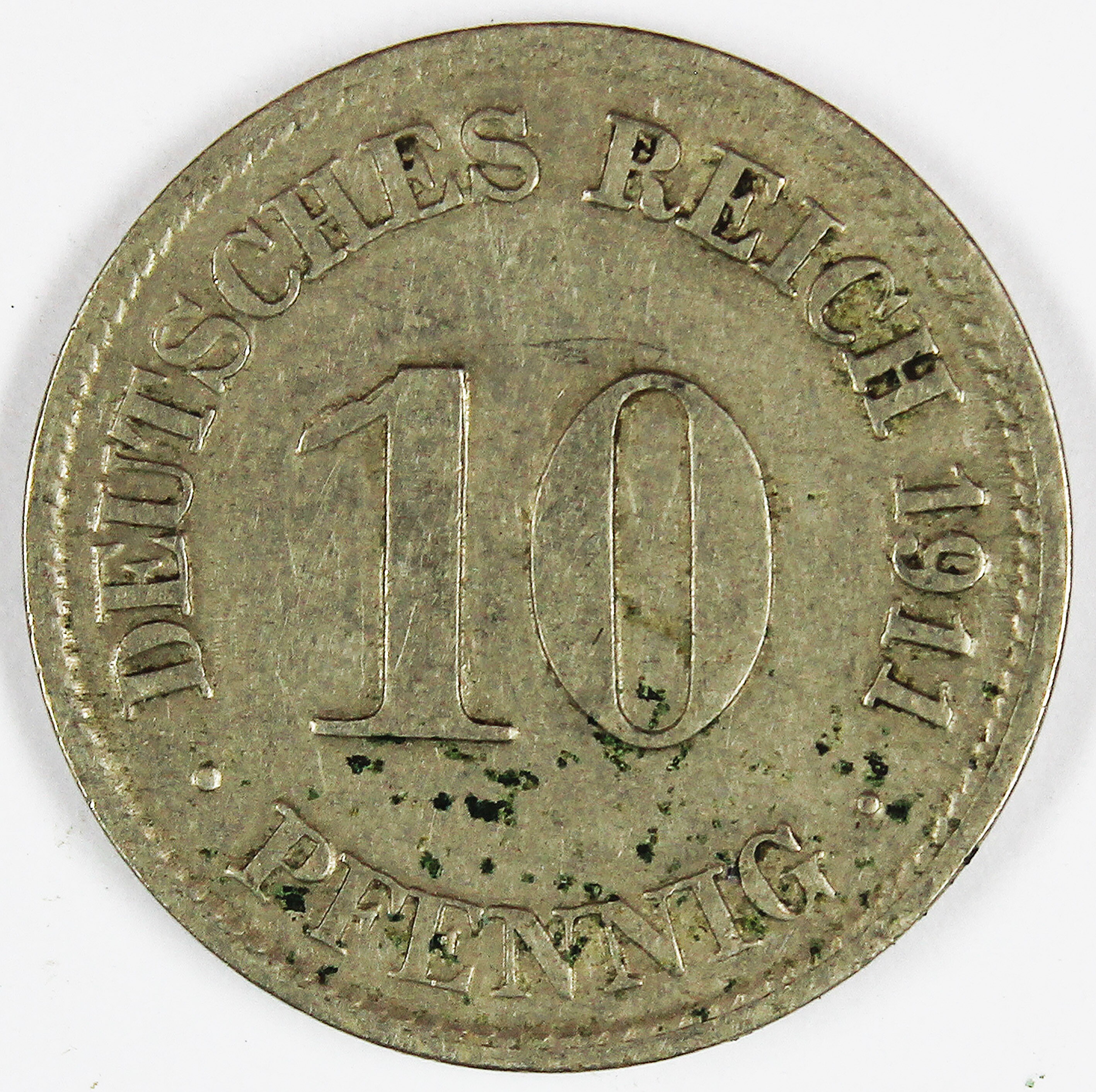 10 Pfennig, 1911 (Museum Wolmirstedt RR-F)