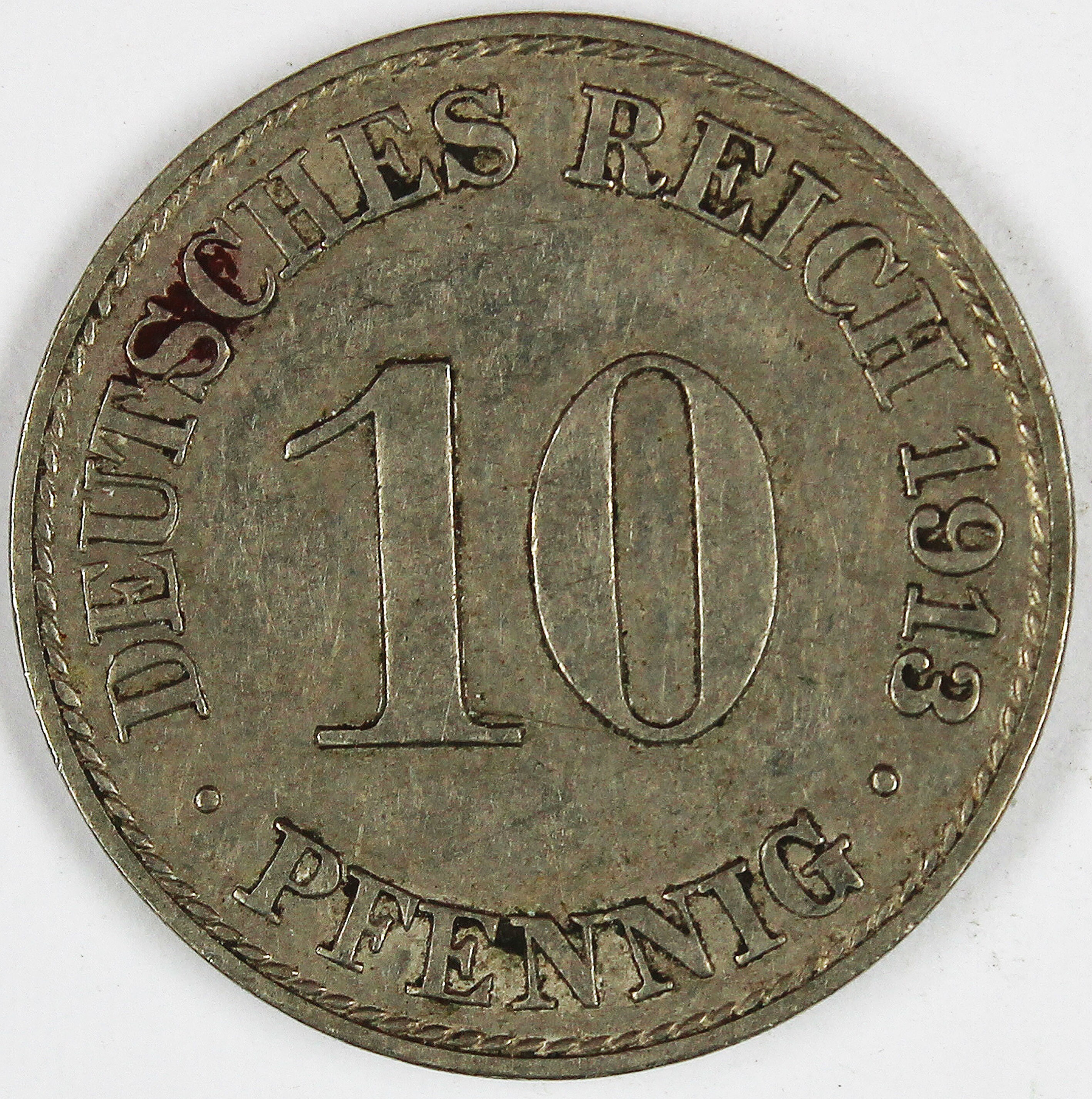 10 Pfennig, 1913 (Museum Wolmirstedt RR-F)