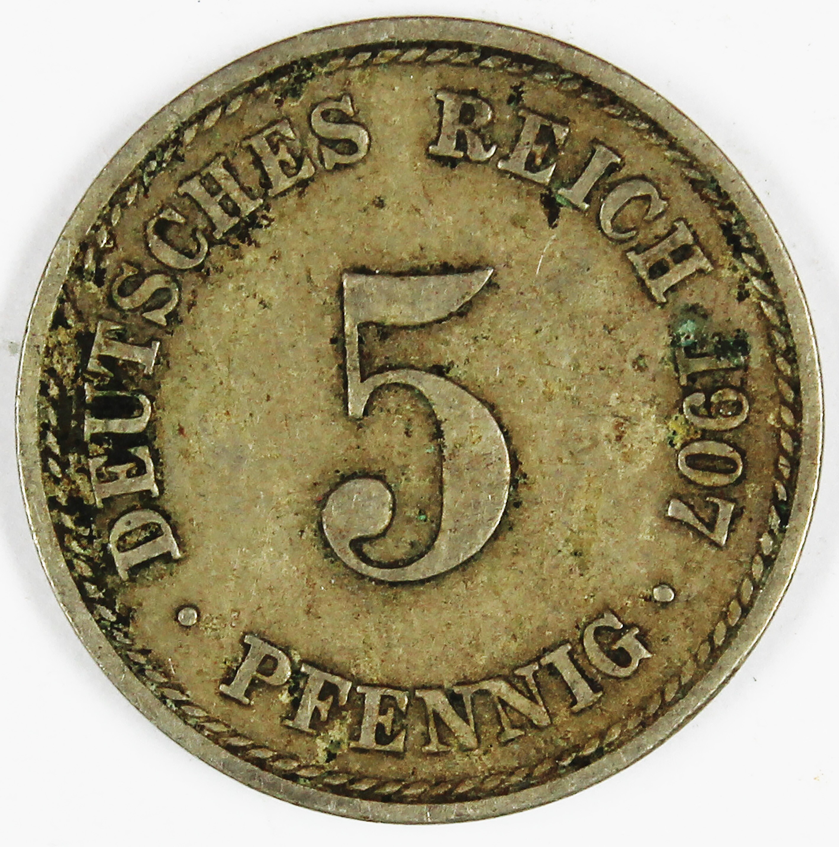 5 Pfennig, 1907 (Museum Wolmirstedt RR-F)