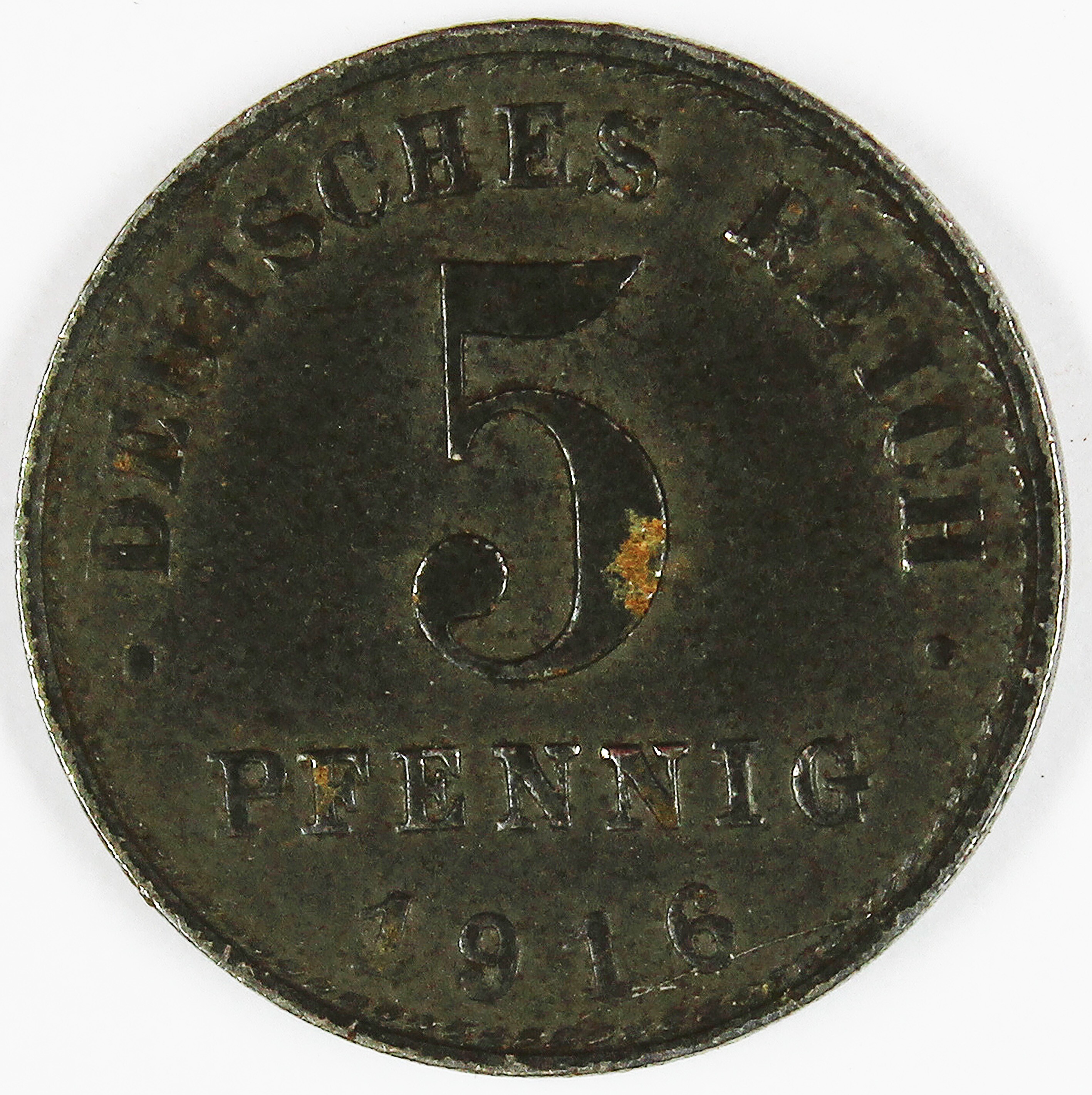5 Pfennig, 1916 (Museum Wolmirstedt RR-F)