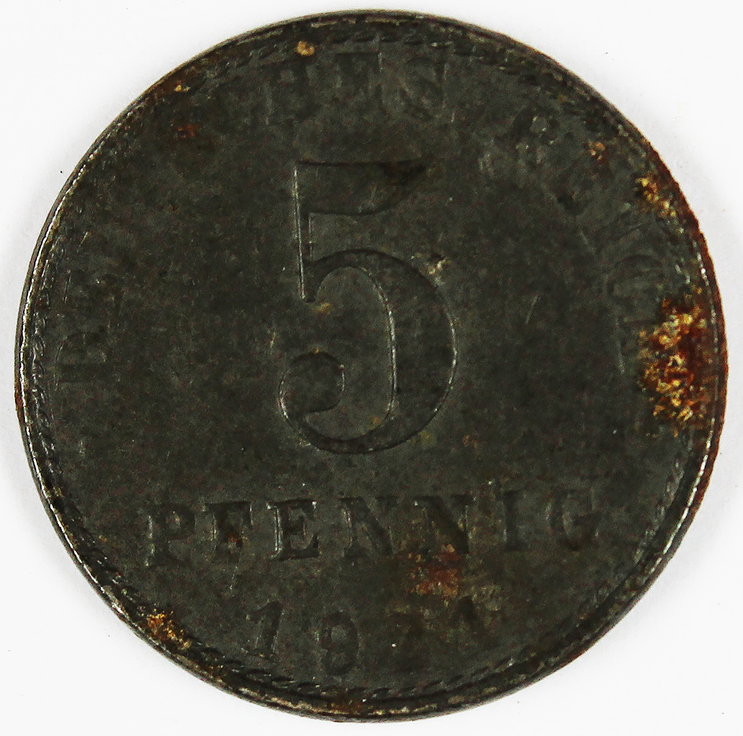 5 Pfennig, 1921 (Museum Wolmirstedt RR-F)