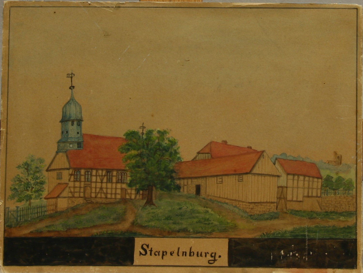 Kirche in Stapelburg (Stapelnburg) (Harzmuseum Wernigerode CC BY-NC-SA)