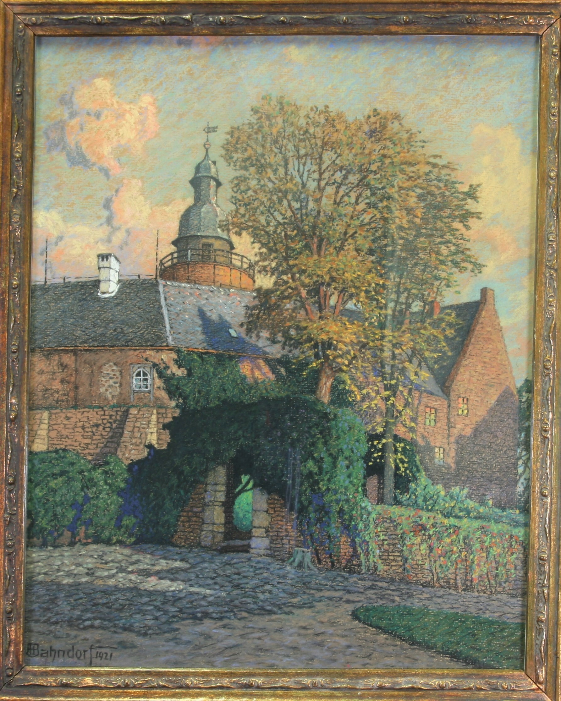 Auf Burg Falkenstein, 1921 (Harzmuseum Wernigerode CC BY-NC-SA)