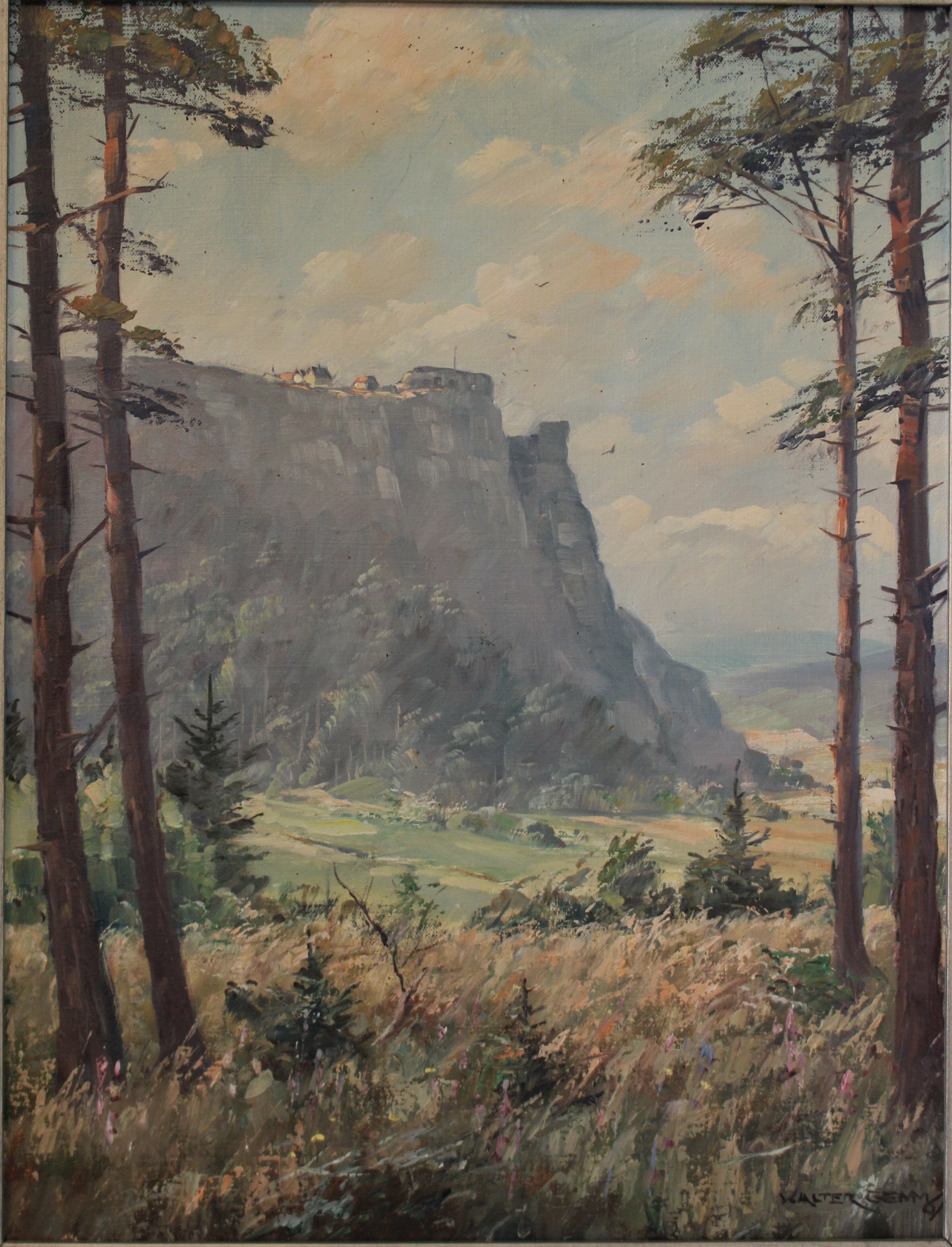 Der Regenstein, 1961 (Harzmuseum Wernigerode CC BY-NC-SA)