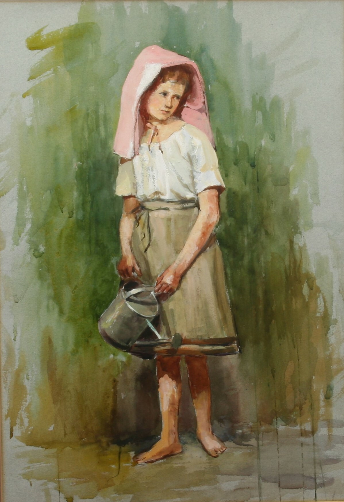 Das Mädchen mit der Gießkanne (Harzmuseum Wernigerode CC BY-NC-SA)