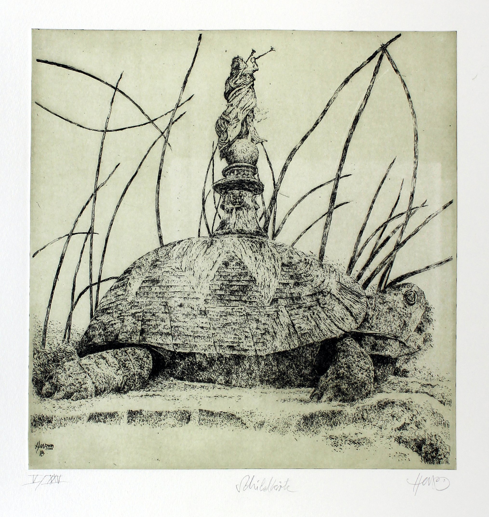 Schildkröte [in Bomarzo] (Winckelmann-Museum Stendal CC BY-NC-SA)