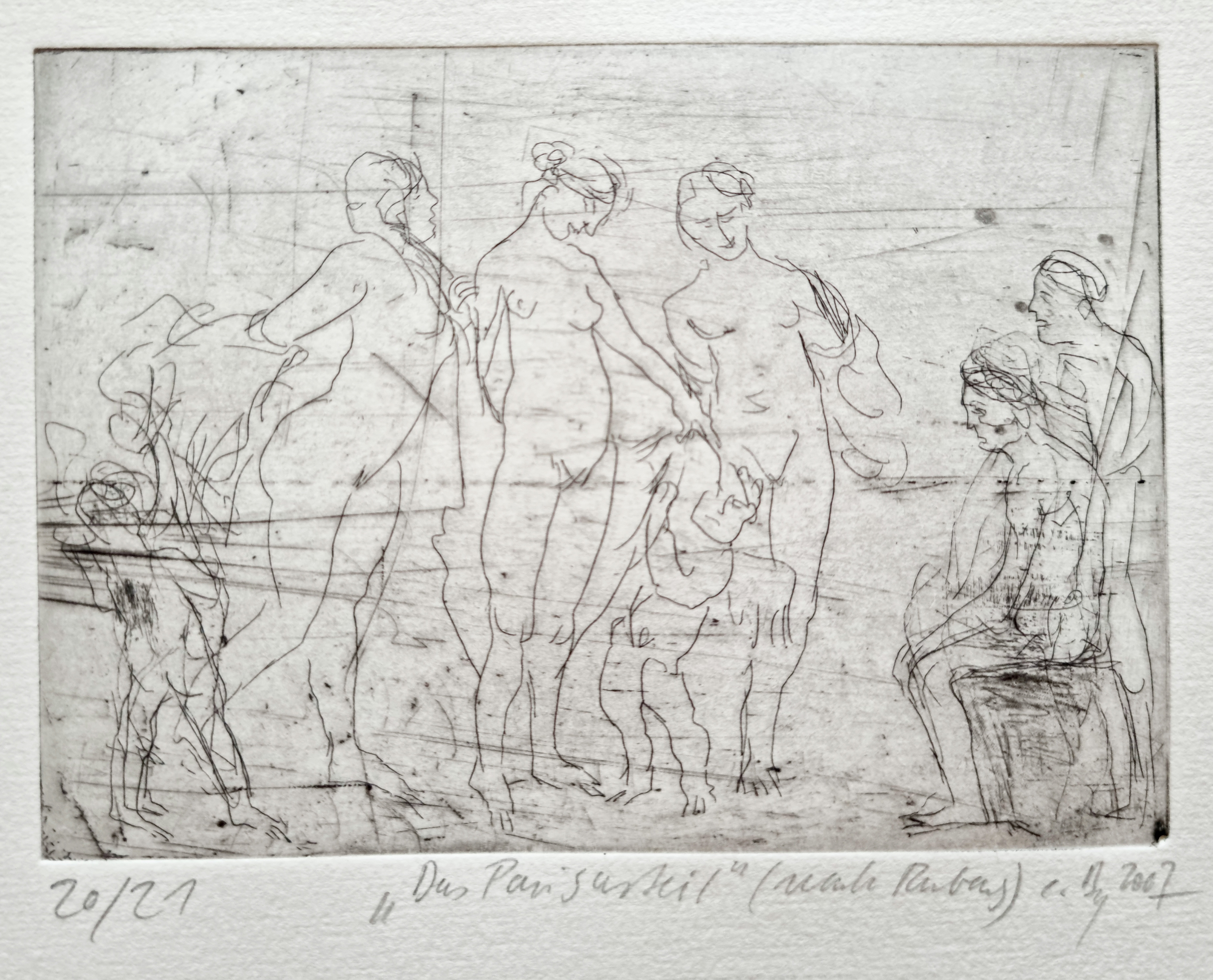 Das Parisurteil (nach Rubens) (Winckelmann-Museum Stendal CC BY-NC-SA)