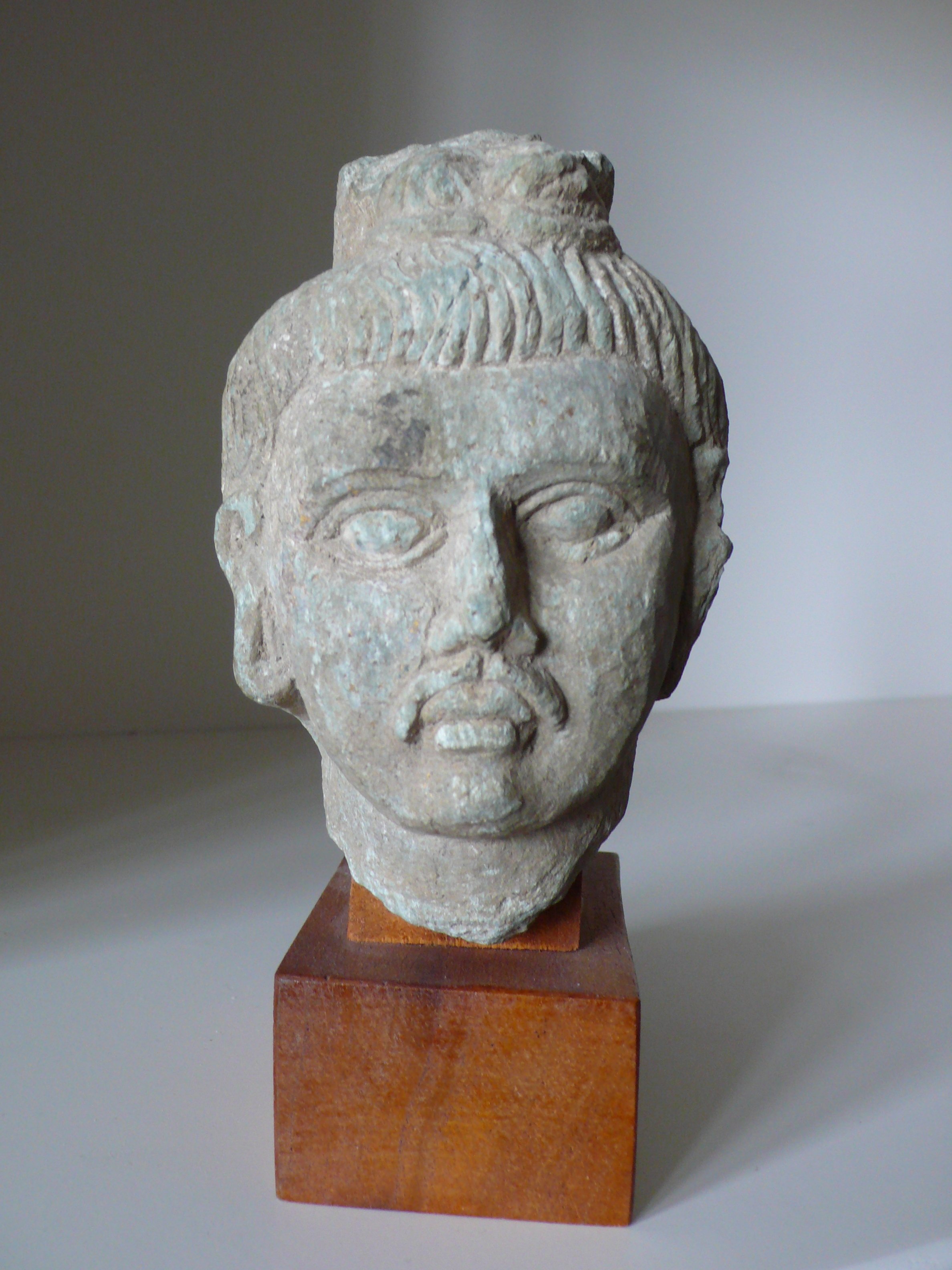 Kopf des Buddha (Winckelmann-Museum Stendal CC BY-NC-SA)
