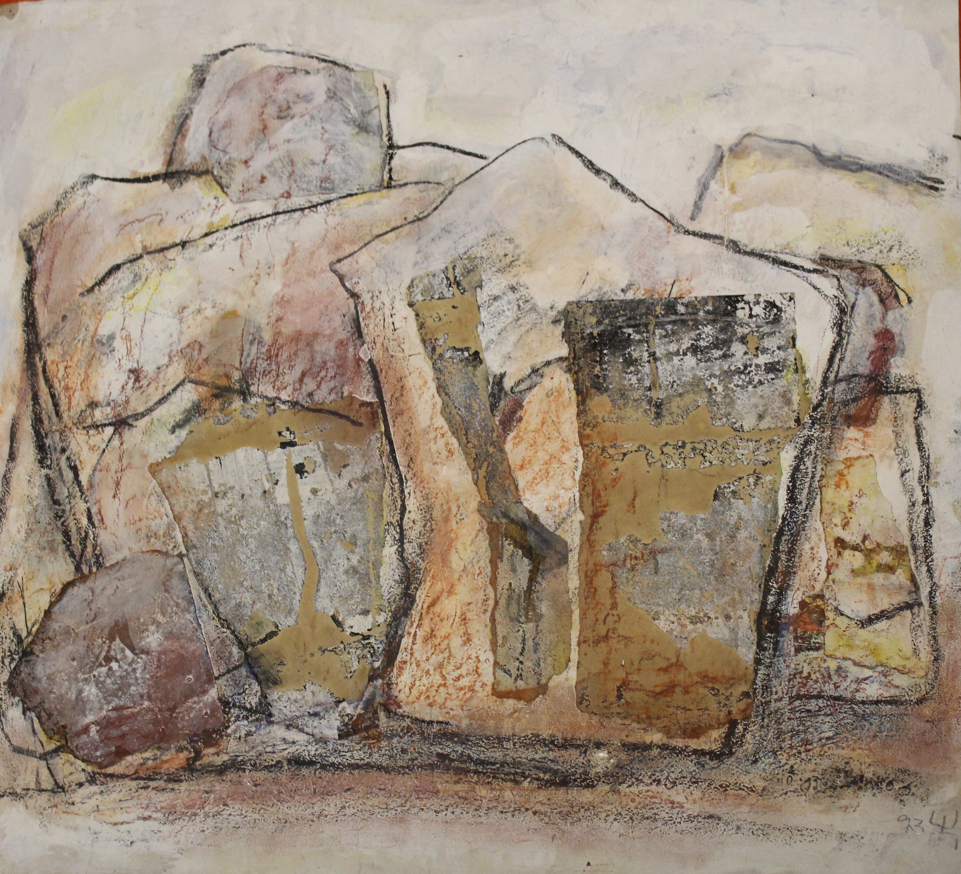 Trümmer vom Heraklestempel Agrigent (Winckelmann-Museum Stendal CC BY-NC-SA)