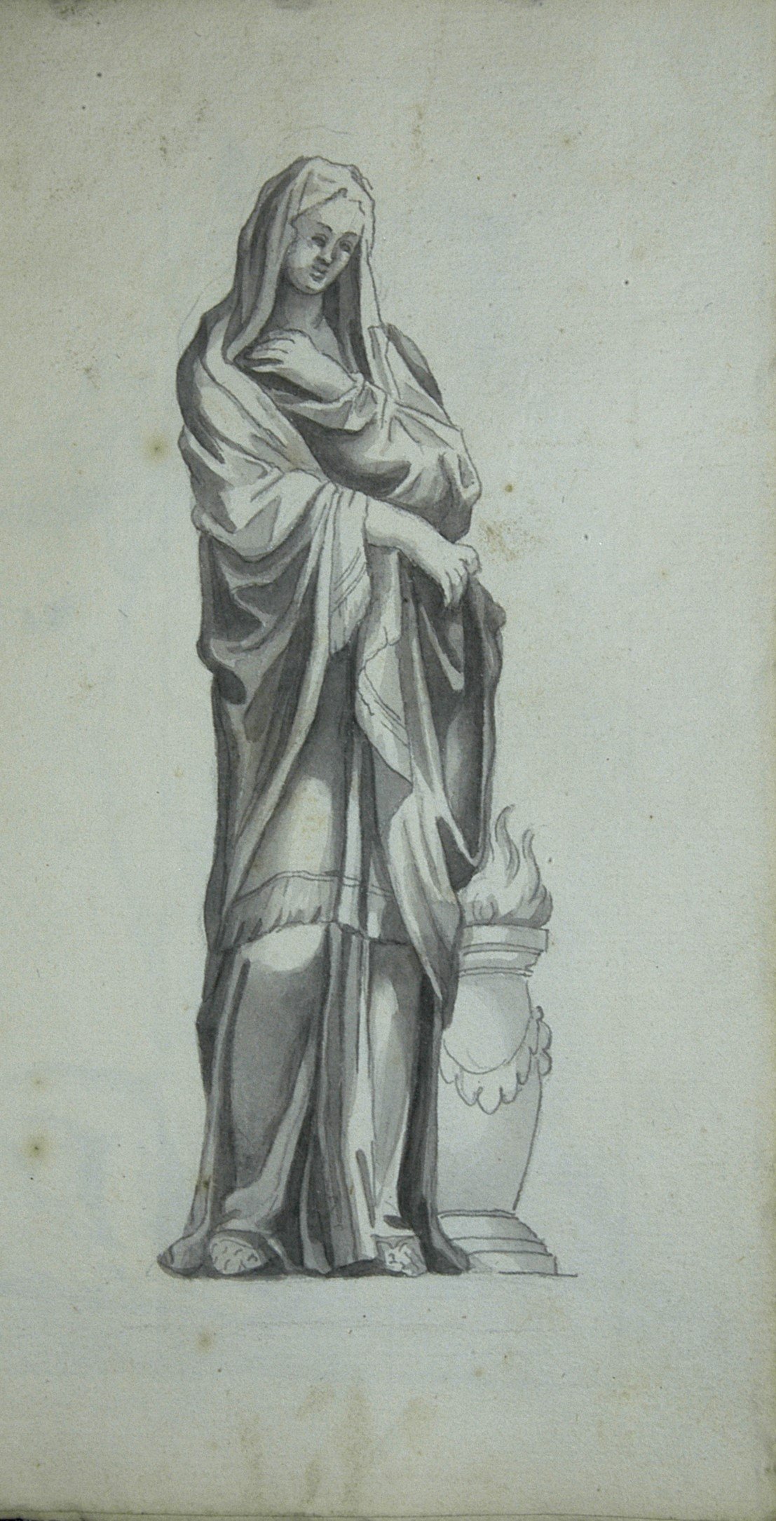Frau, capite velato (Vesta oder Vestalin?) (Winckelmann-Museum Stendal CC BY-NC-SA)