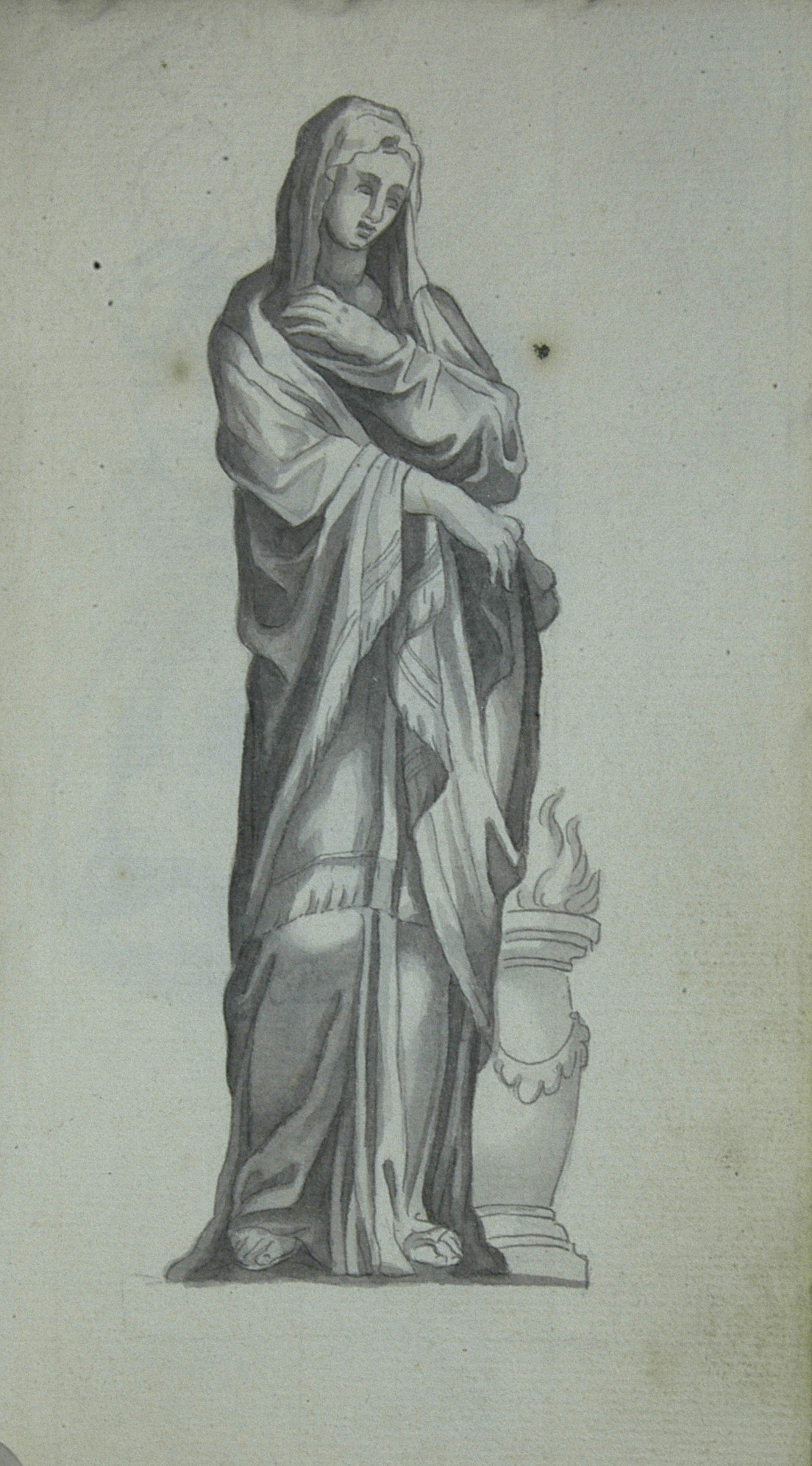 Frau in capite velato (Vestalin oder Vesta?) (Winckelmann-Museum Stendal CC BY-NC-SA)