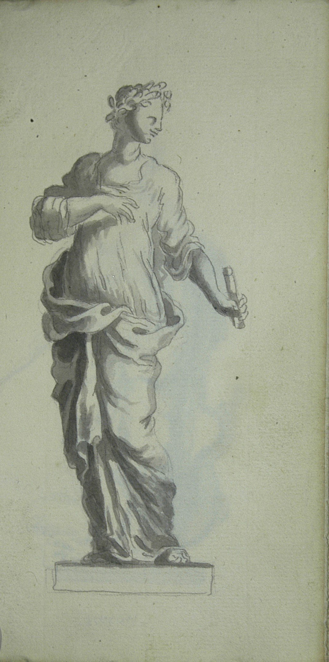 weibliche Figur, über die Schulter blickend (Winckelmann-Museum Stendal CC BY-NC-SA)