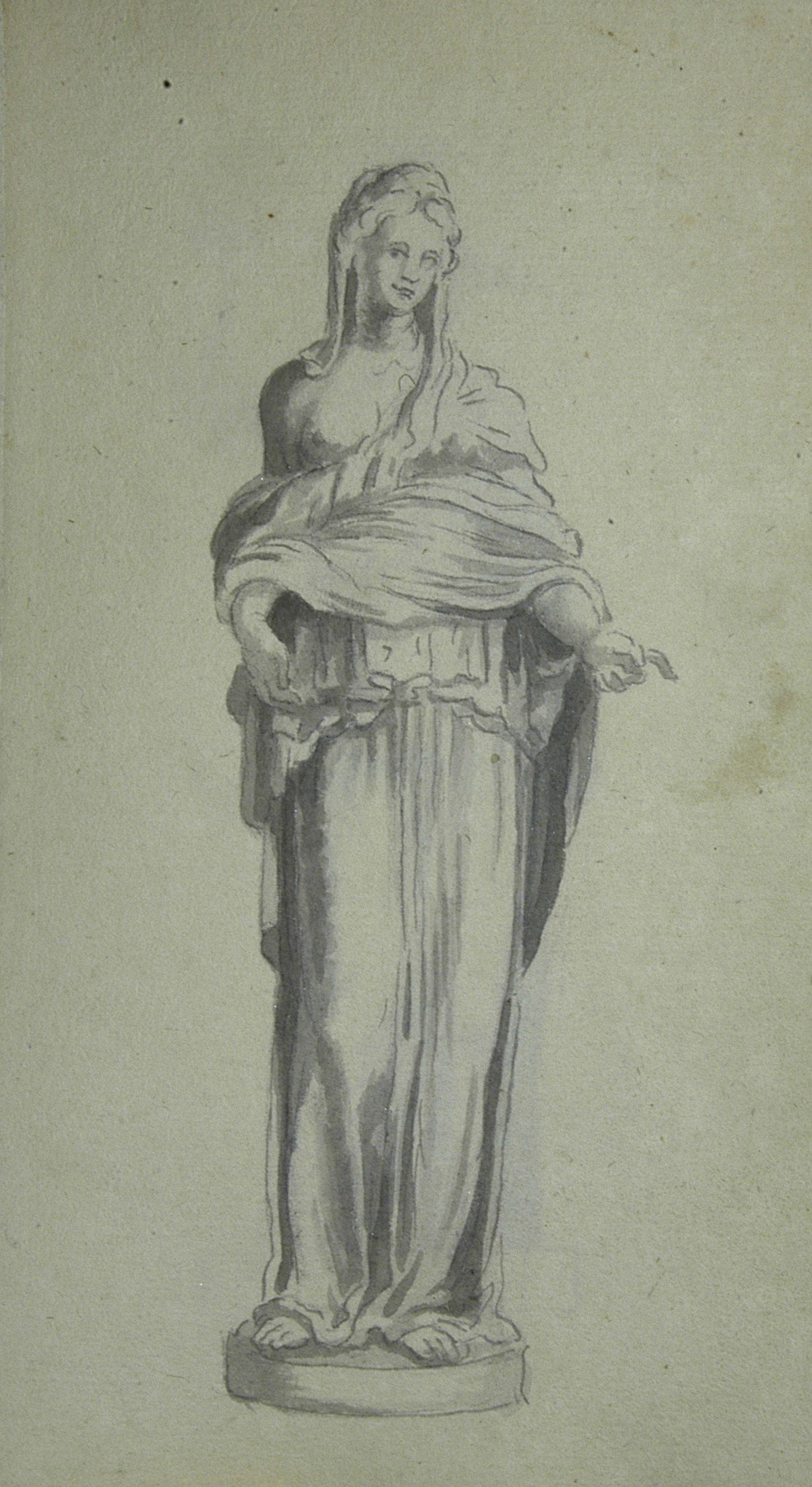 junge Frau in langem Gewand (Winckelmann-Museum Stendal CC BY-NC-SA)