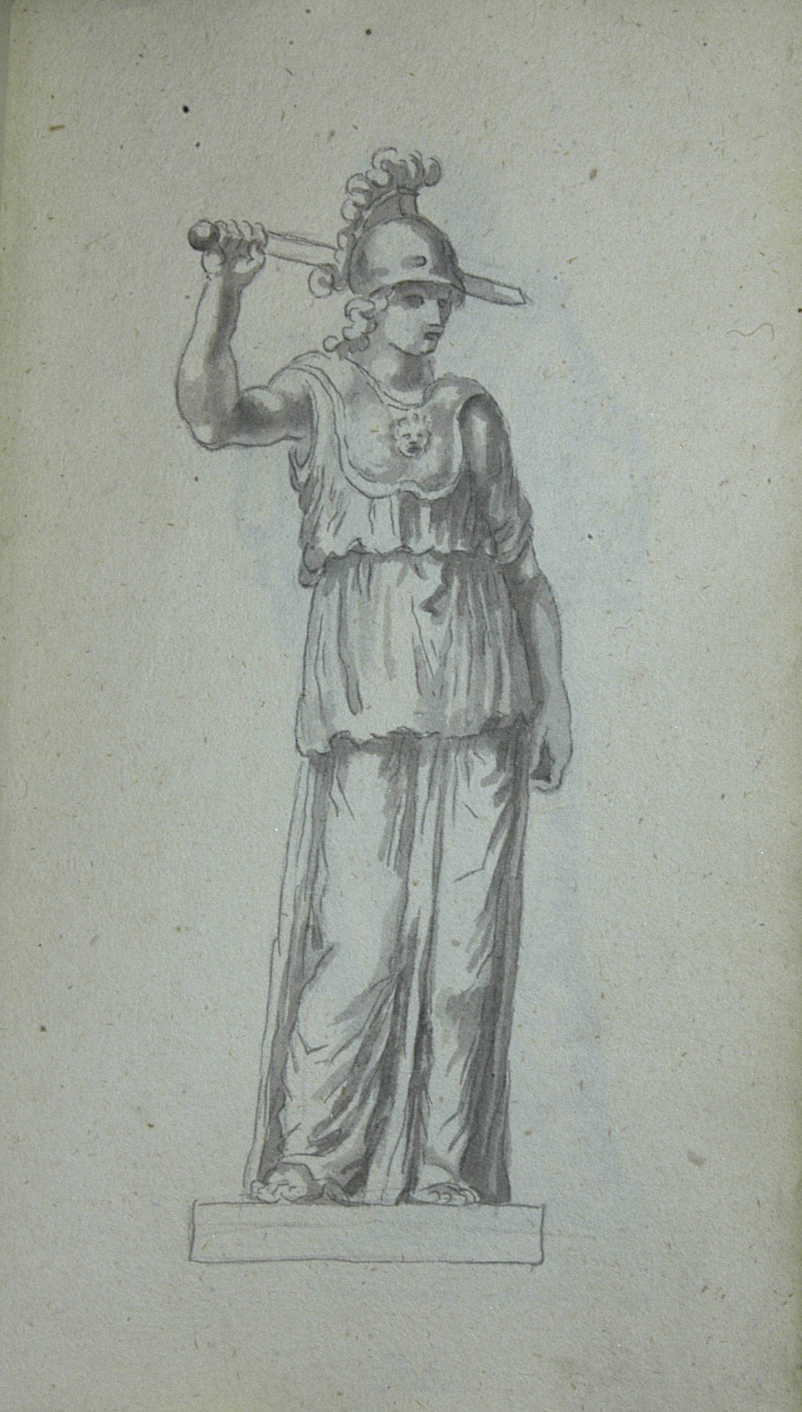 Minerva mit erhobenem Schwert (Winckelmann-Museum Stendal CC BY-NC-SA)